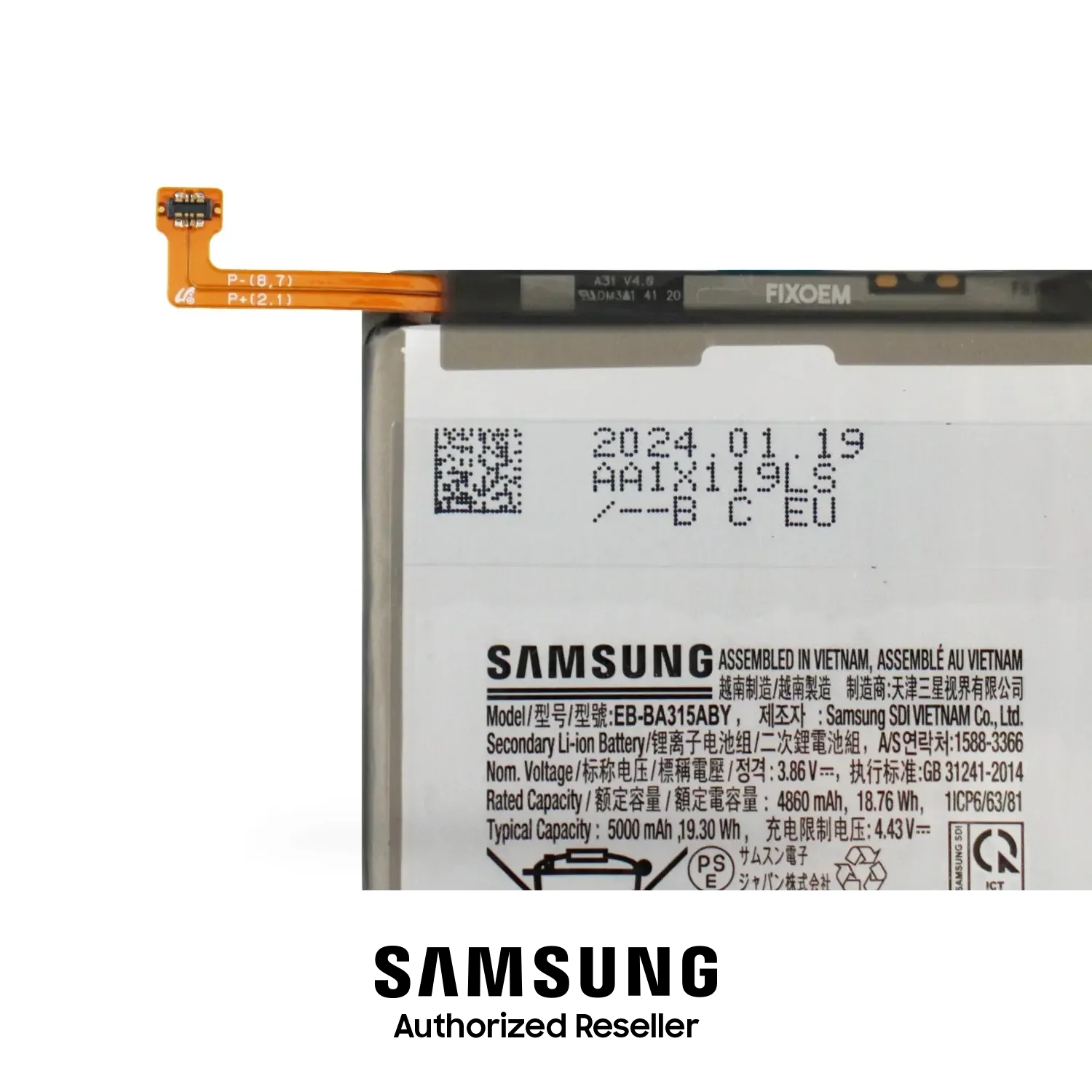 Bateria Samsung Original A31 / A32 Sm-325 /A315F Eb-Ba315Aby |+5,000 reseñas 4.9/5 | recibe express 2 días