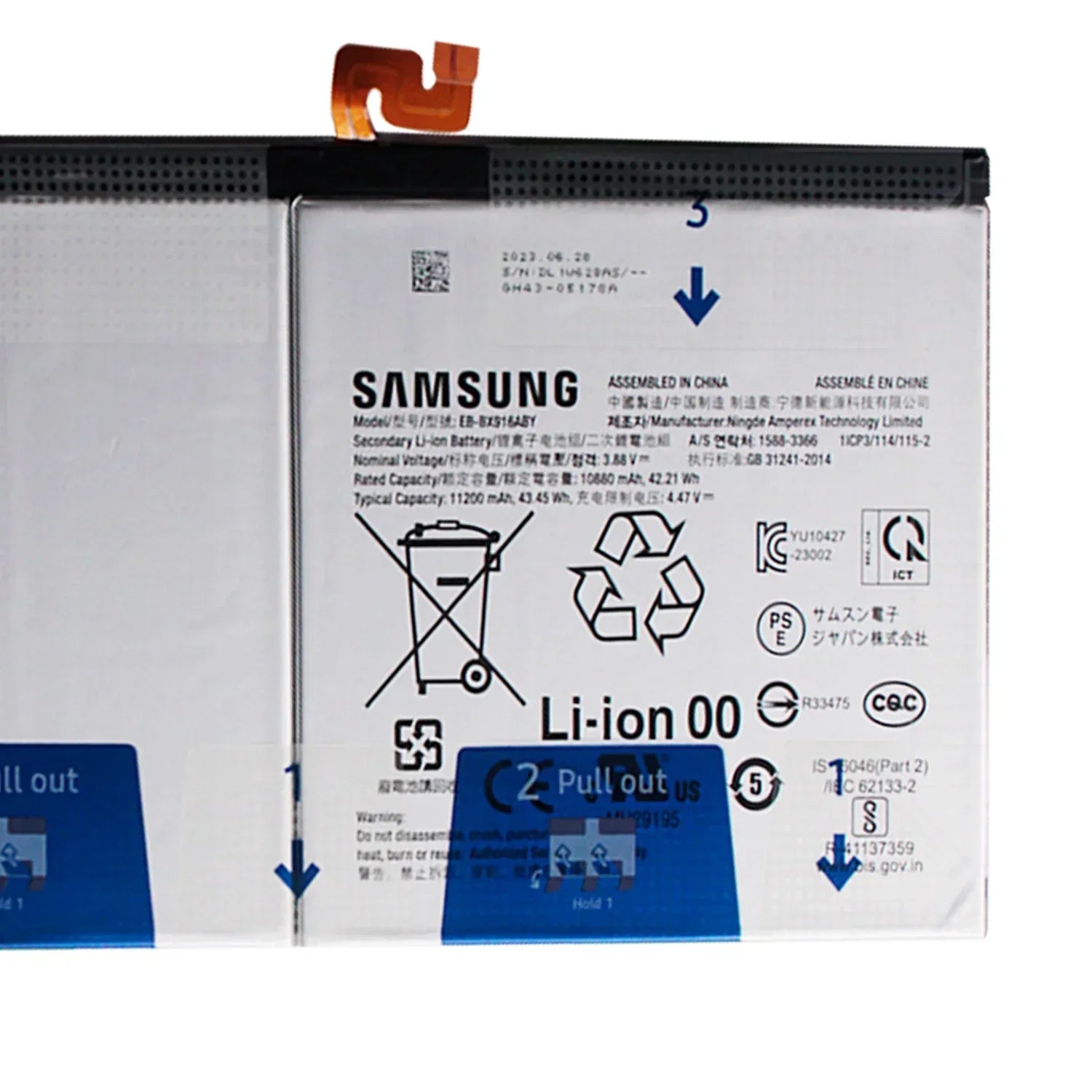Bateria Samsung Original Tab S9 Ultra Eb-Bx916Aby |+5,000 reseñas 4.9/5 | recibe express 2 días