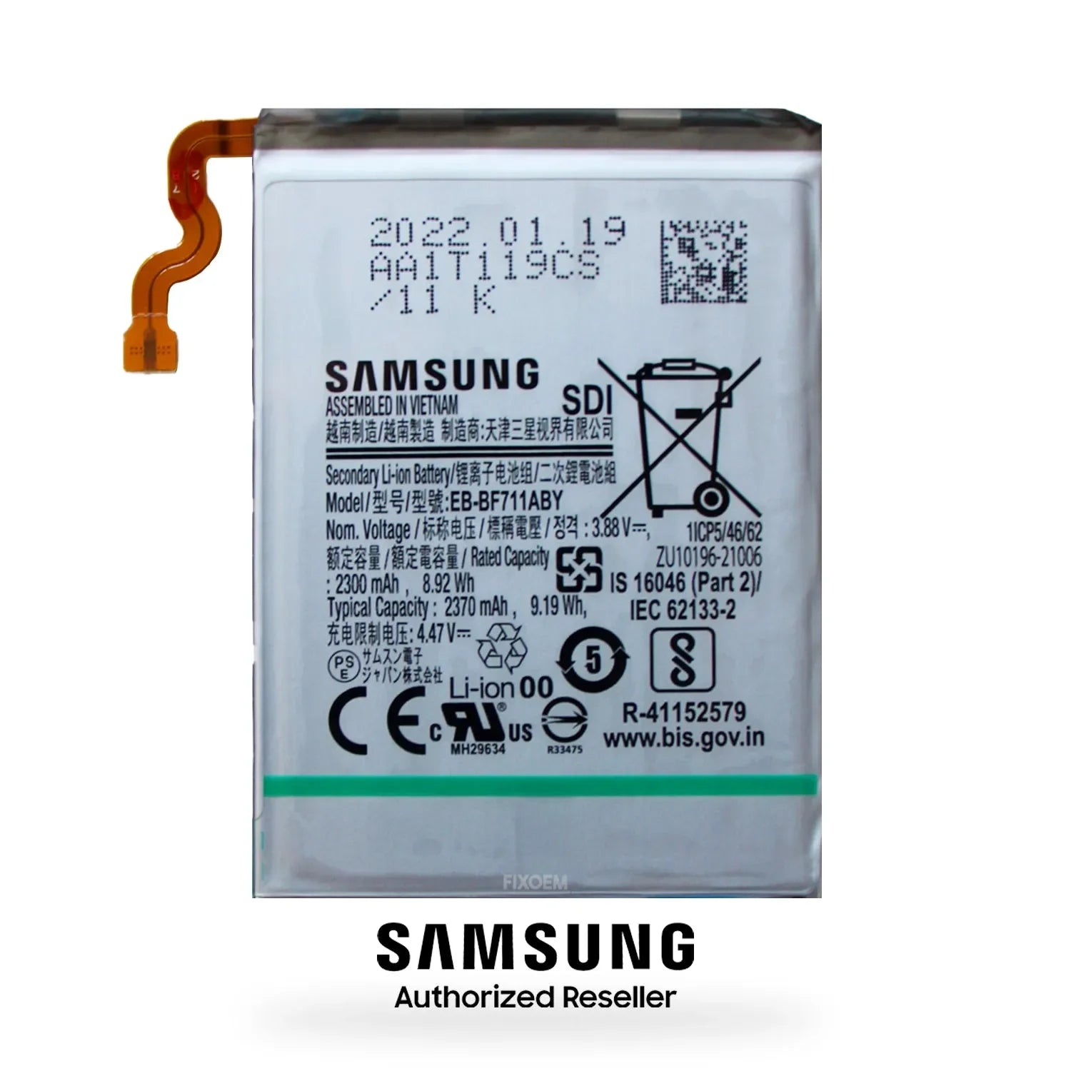 Bateria Samsung Original Z Flip3 5G Eb-Bf711Aby |+5,000 reseñas 4.9/5 | recibe express 2 días