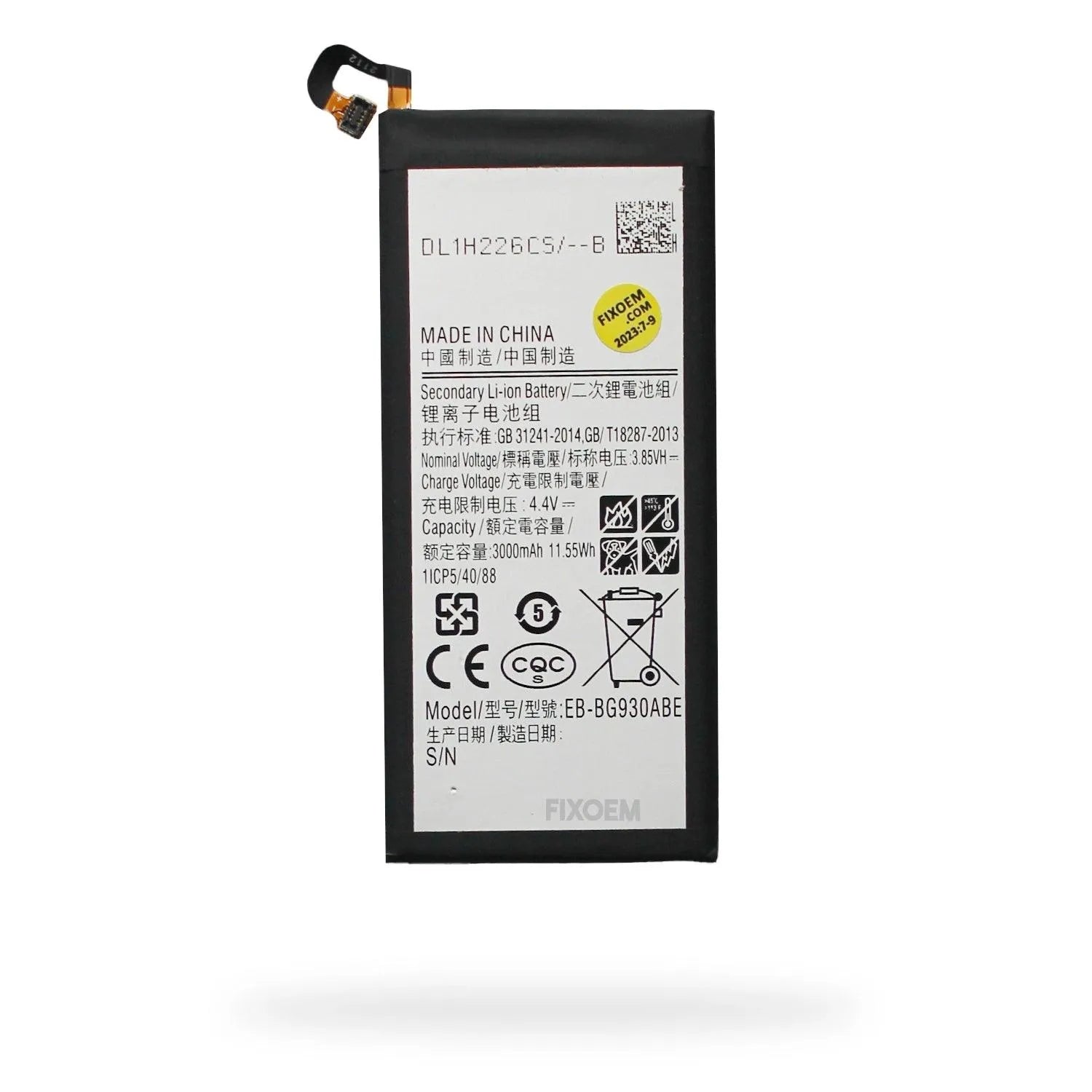 Bateria Samsung S7 Flat Sm-G930 Eb-Bg930Abe. |+2,000 reseñas 4.8/5 ⭐