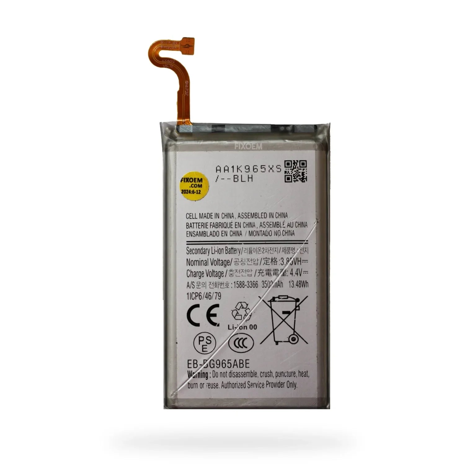 Bateria Samsung S9 Plus Sm-G965F Eb-Bg965Abe. |+5,000 reseñas 4.9/5 | recibe express 2 días