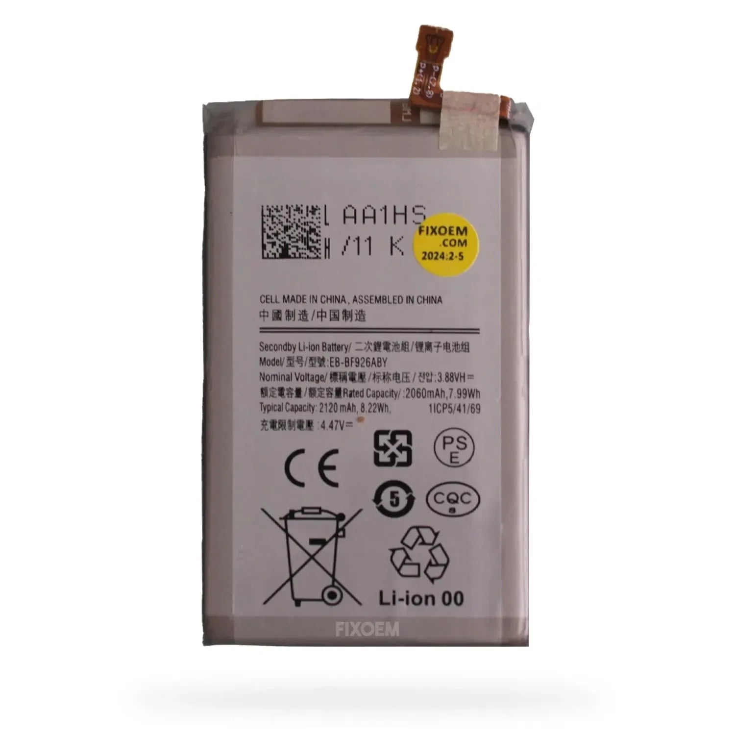 Bateria Samsung Z Fold 3 SM-F926B EB-BF926ABY/EB-BF927ABY |+5,000 reseñas 4.9/5 | recibe express 2 días
