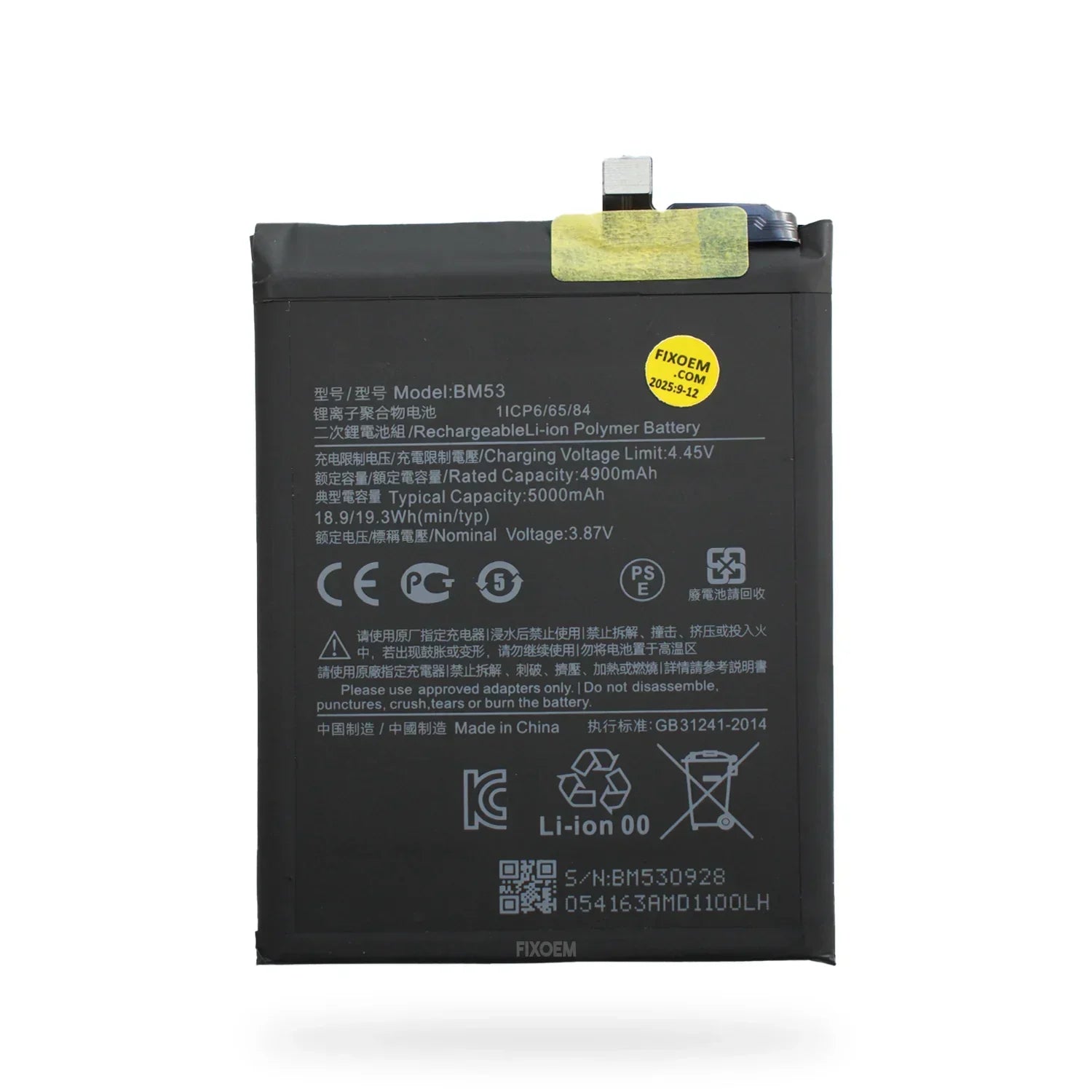 Bateria Xiaomi Mi 10t / Mi 10t Pro BM53 |+5,000 reseñas 4.9/5 | recibe express 2 días