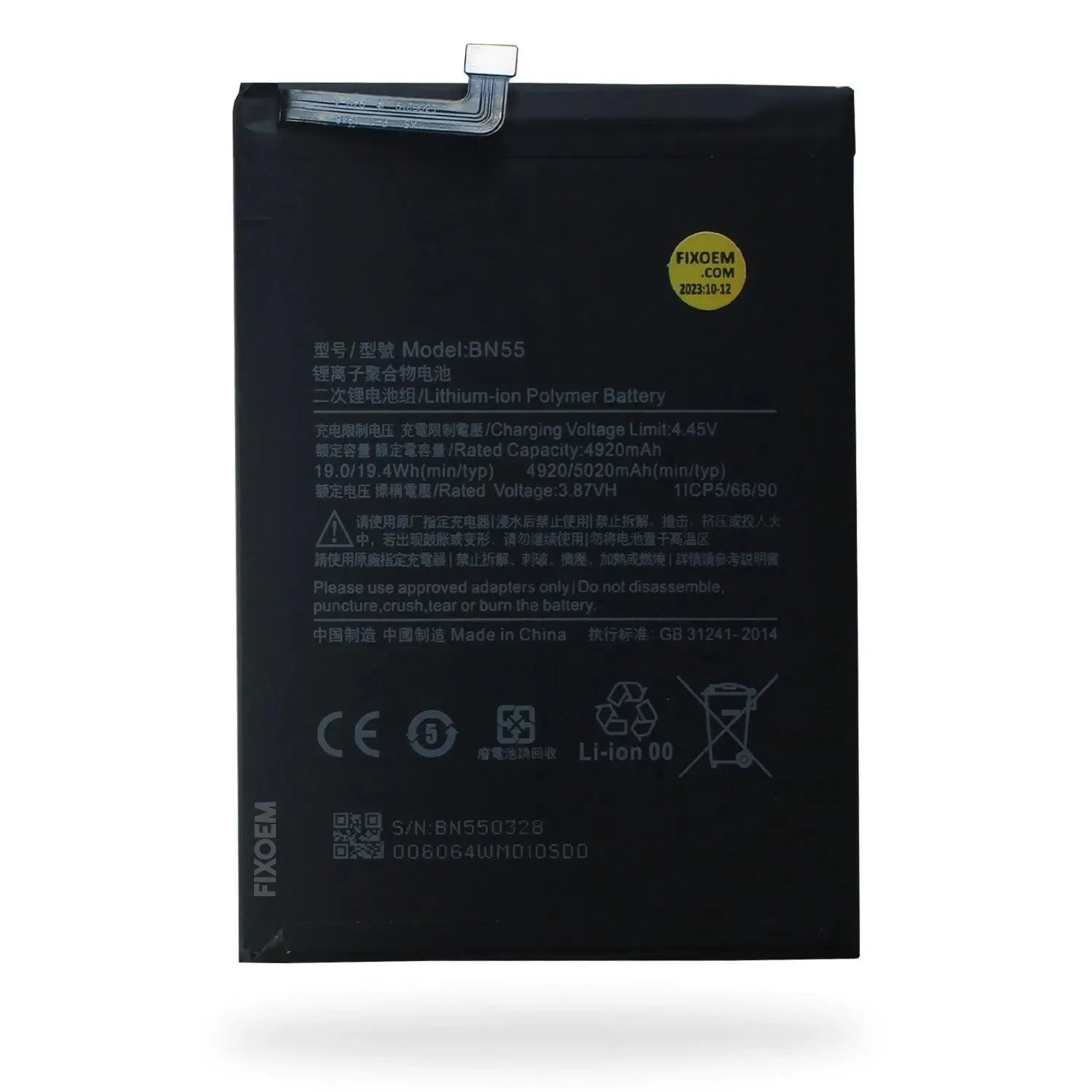 Bateria Xiaomi Redmi 9S Bn55 |+5,000 reseñas 4.9/5 | recibe express 2 días