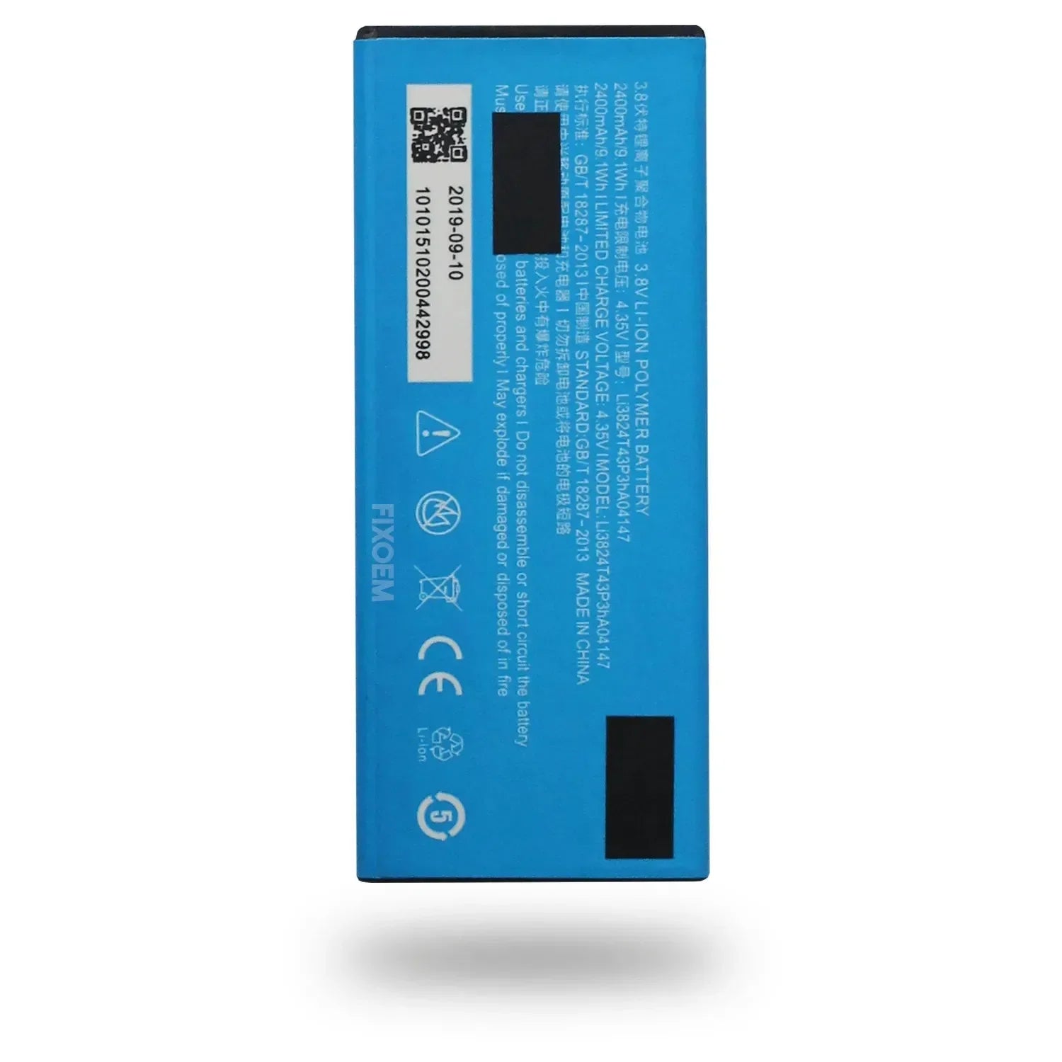 Bateria Zte Blade L3 Plus Li3824T43P3Ha04147. |+5,000 reseñas 4.9/5 | recibe express 2 días