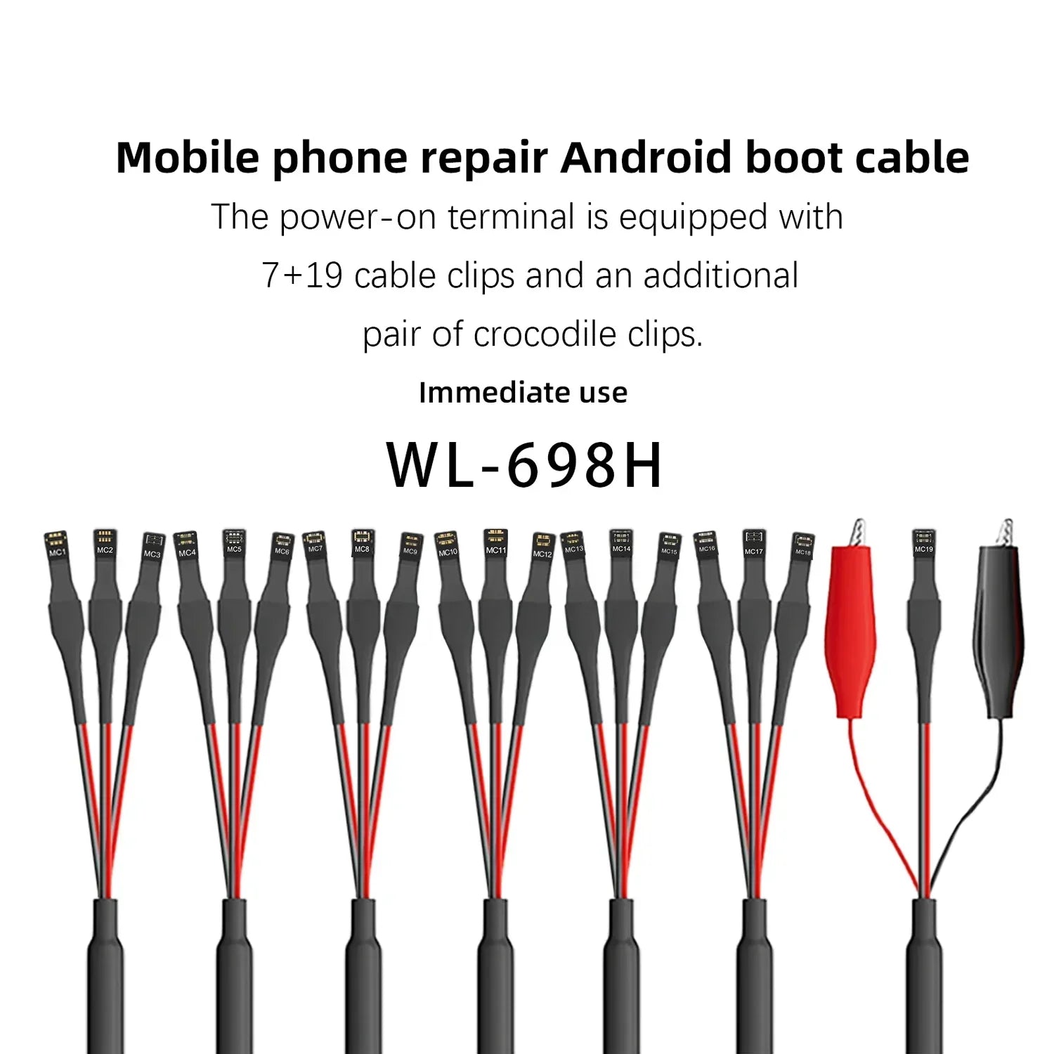 Cable Arranque Andorid WYLIE Wl-698H |+5,000 reseñas 4.9/5 | recibe express 2 días