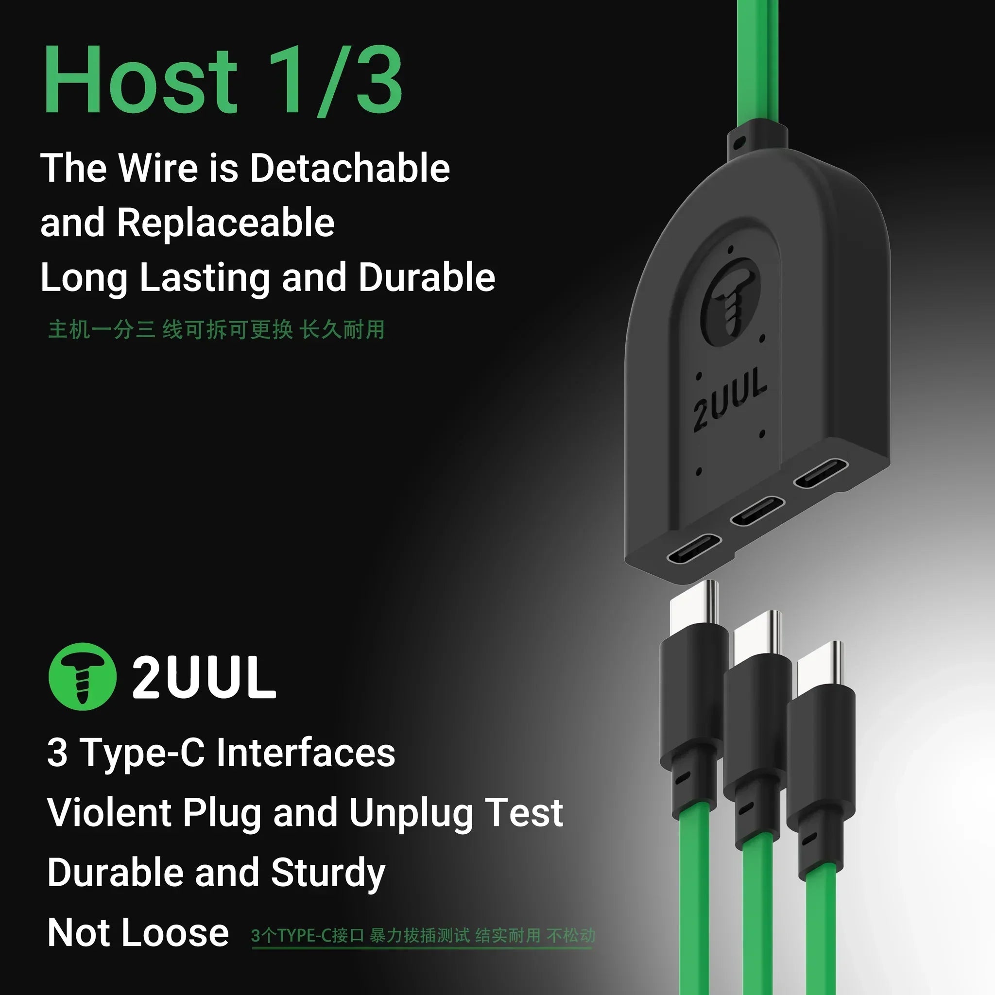 Cable Pulpo Alimentador 2UUL PW02 iOS / Android |+5,000 reseñas 4.9/5 | recibe express 2 días