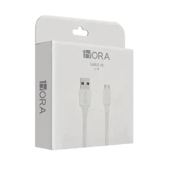 Cable Usb a tipo V8 1Hora Cab236 1M |+5,000 reseñas 4.9/5 | recibe express 2 días