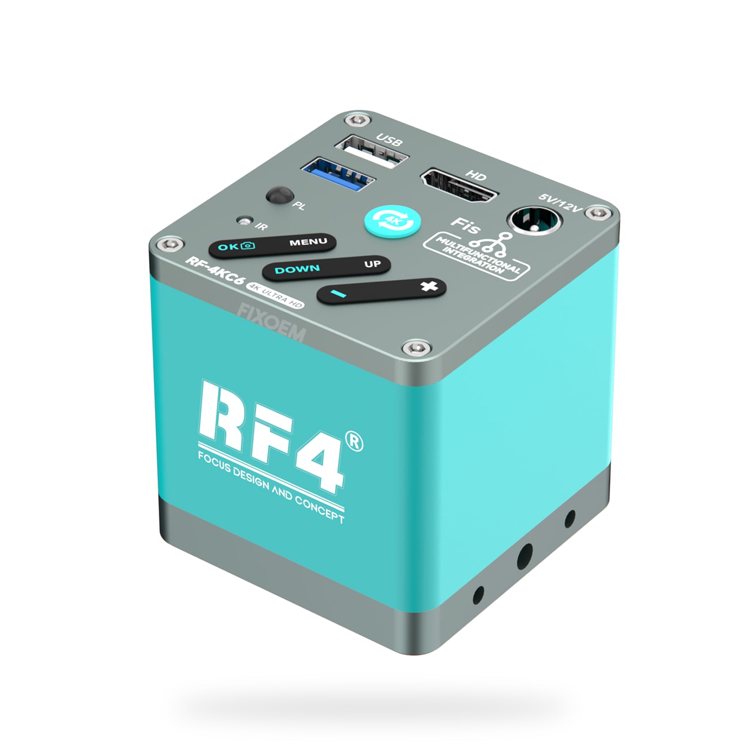Camara Microscopio 4K +hub Rf4 Rf-4Kc6