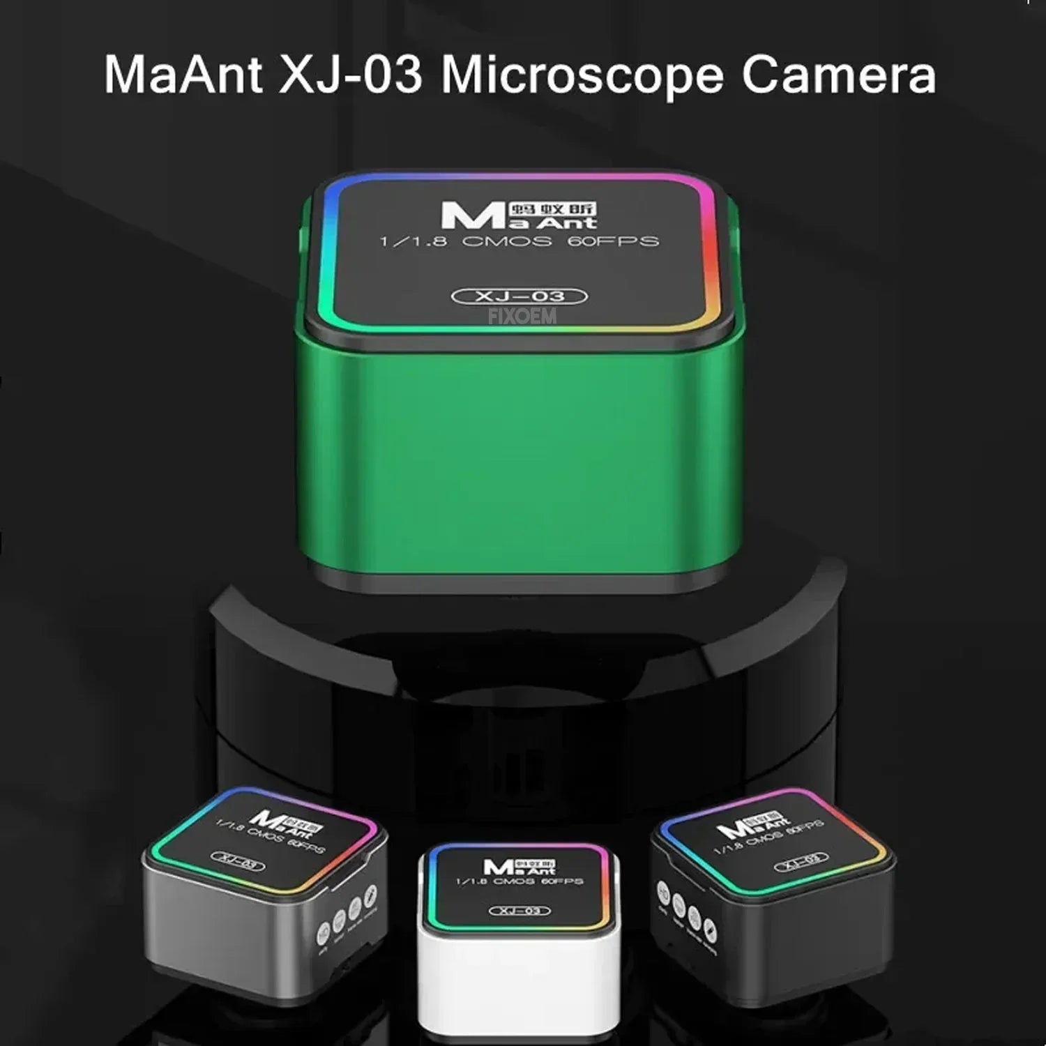 Camara Microscopio Hd Eagle Eye Ma Ant Xj-03 Blanca 1/1.8 CMOS 60FPS |+5,000 reseñas 4.9/5 | recibe express 2 días