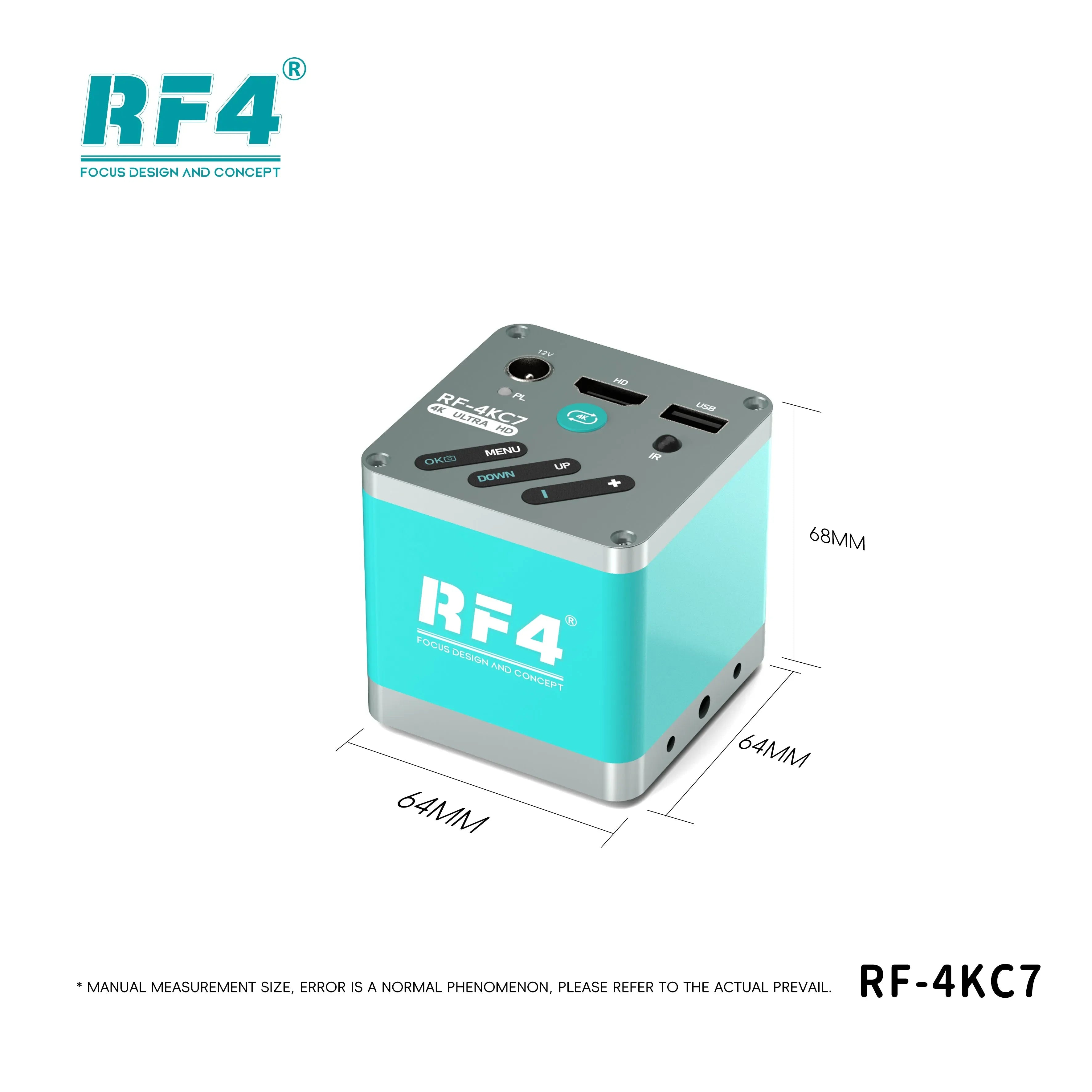 Camara Microscopio Rf4 Rf-4Kc7 4K |+5,000 reseñas 4.9/5 | recibe express 2 días