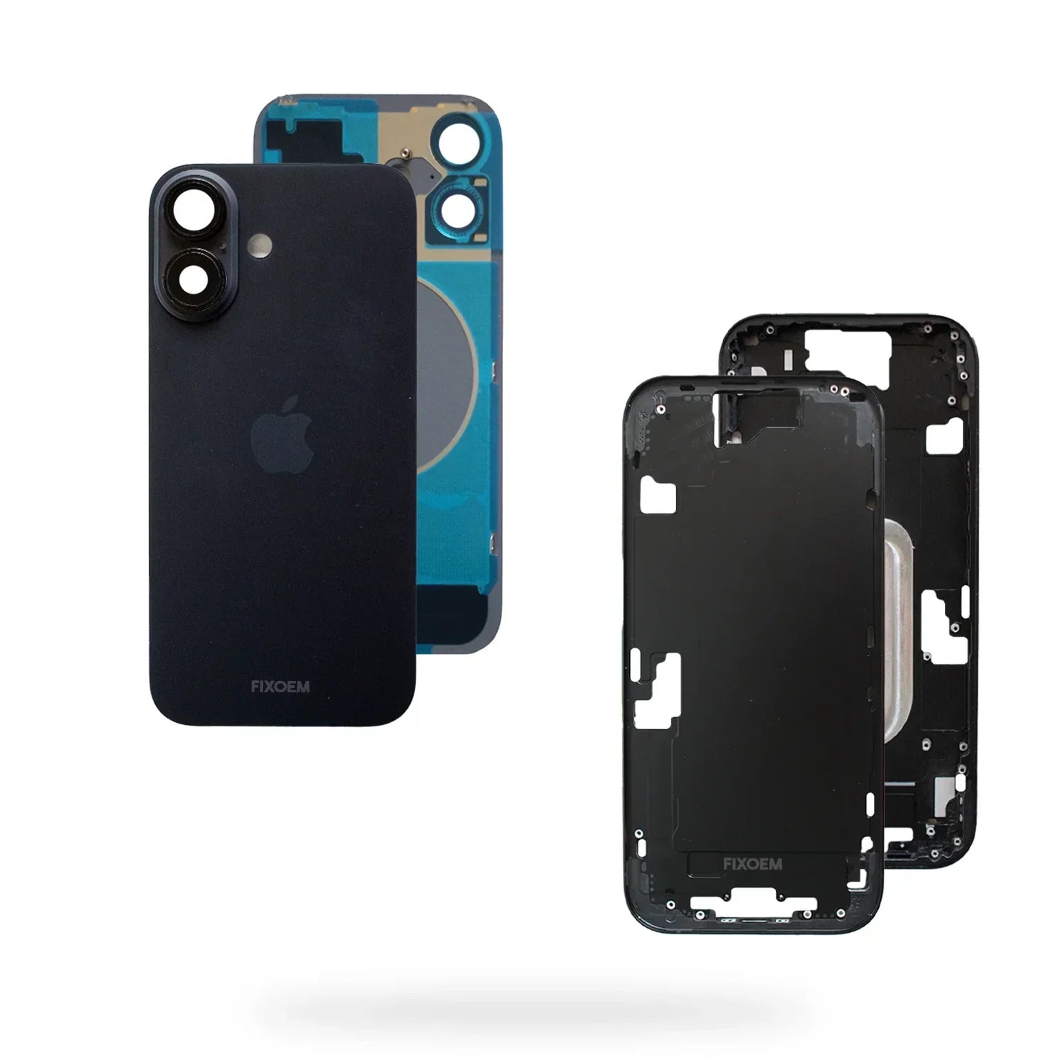 Carcasa Iphone 16 Negro |+5,000 reseñas 4.9/5 | recibe express 2 días