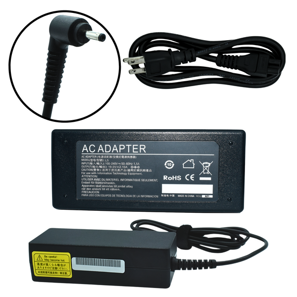 Cargador Adaptador Corriente 40W 19V 2.1A (3.0*1.1) Marca EKO