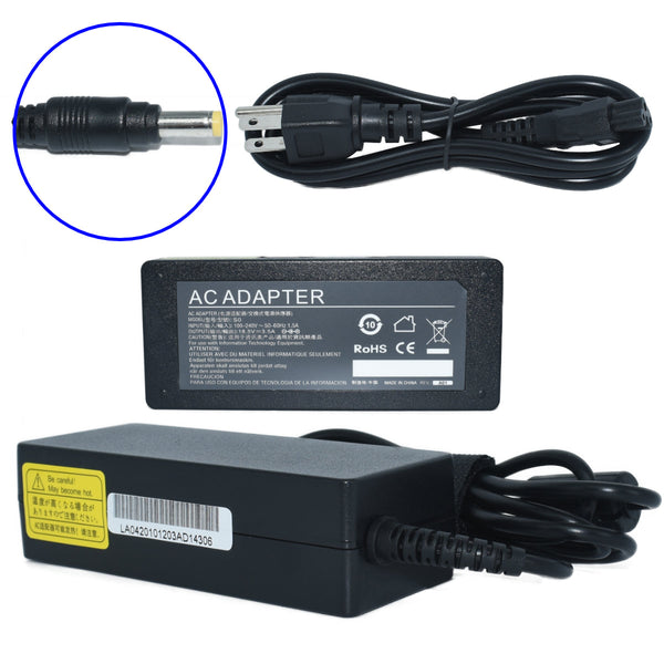Cargador Adaptador Corriente 65W 18.5V-3.5A (4.8*1.7) Modelo AF06 Marca EKO