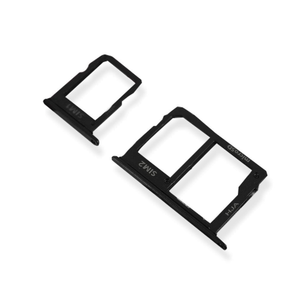 Charola Sim Samsung A6 Plus Negro a solo $ 80.00 Refaccion y puestos celulares, refurbish y microelectronica.- FixOEM