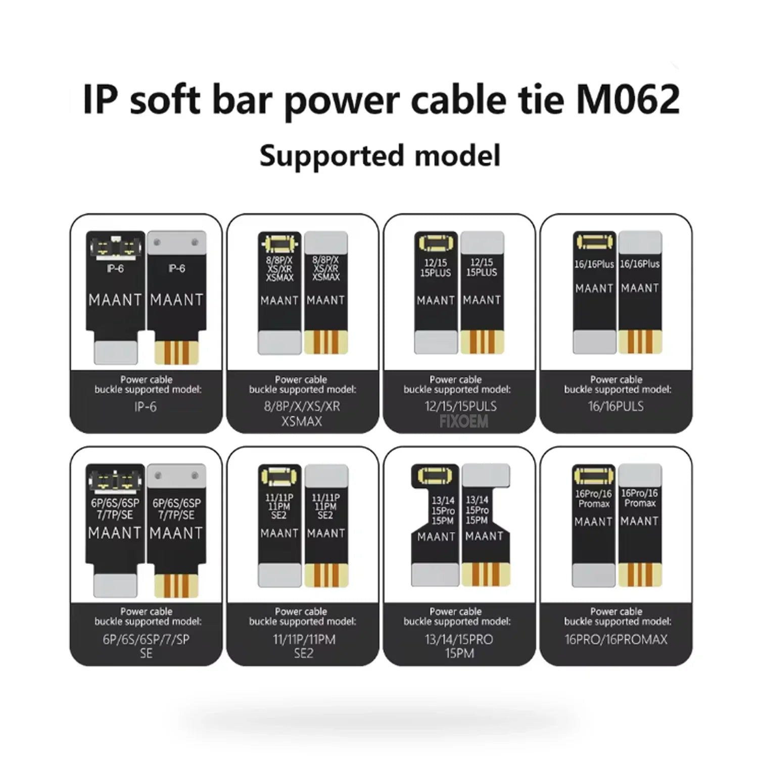 Conector Activador Batería FPC iPhone 6 – 16 Pro Max MA ANT M062 |+5,000 reseñas 4.9/5 | recibe express 2 días