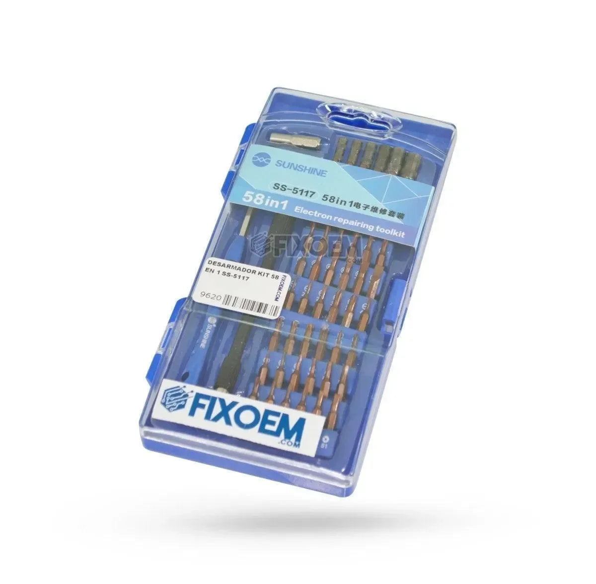 Desarmador Destornillador Kit 58 En 1 Sunshine Ss-5117 |+5,000 reseñas 4.9/5 | recibe express 2 días