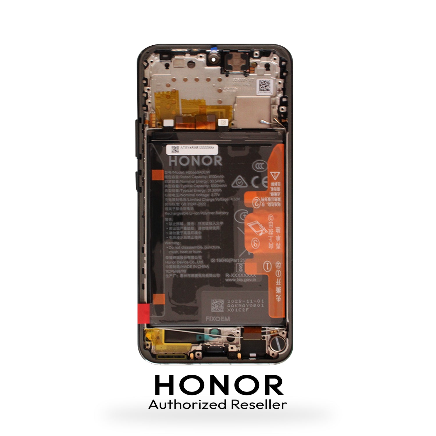Display Honor Original 400 Lite C/Bateria C/Marco Verde