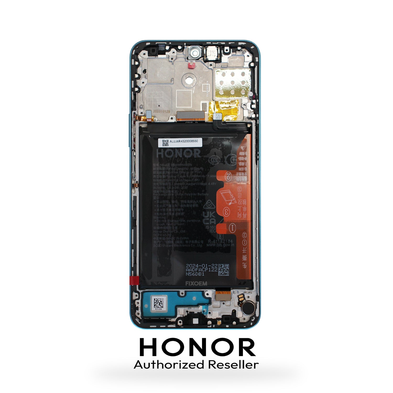 Display Honor Original 90 Lite / X8A C/Bateria C/Marco