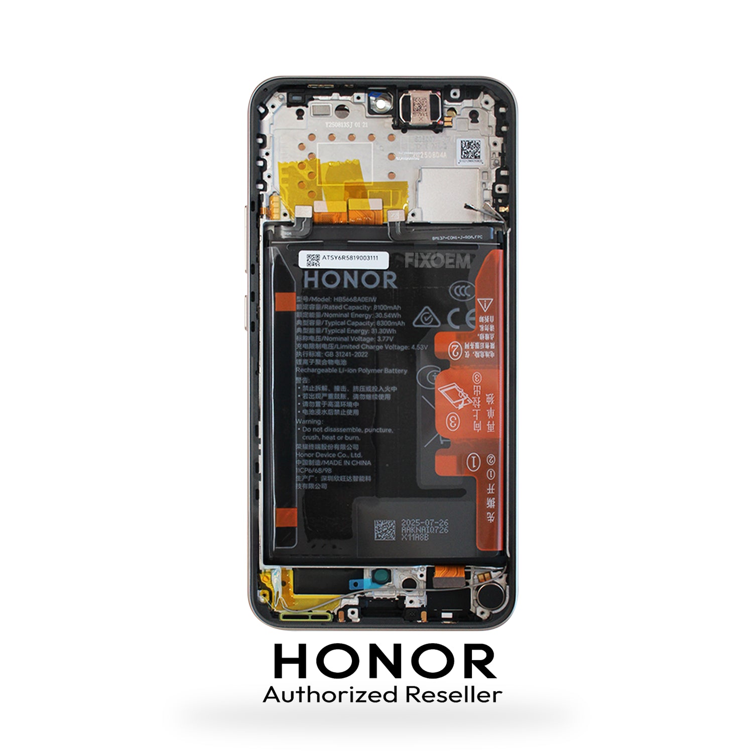 Display Honor Original Magic8 Lite / X9D C/Bateria C/Marco
