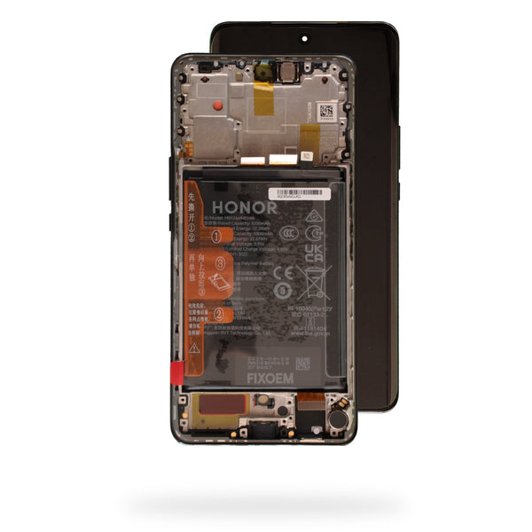 Display Honor Original  X50 C/Bateria C/Marco Negro