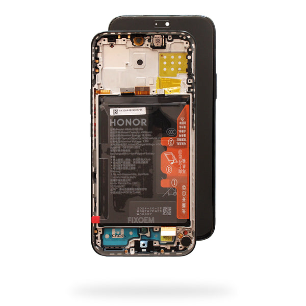 Display Honor Original  X8C C/Bateria C/Marco Negro