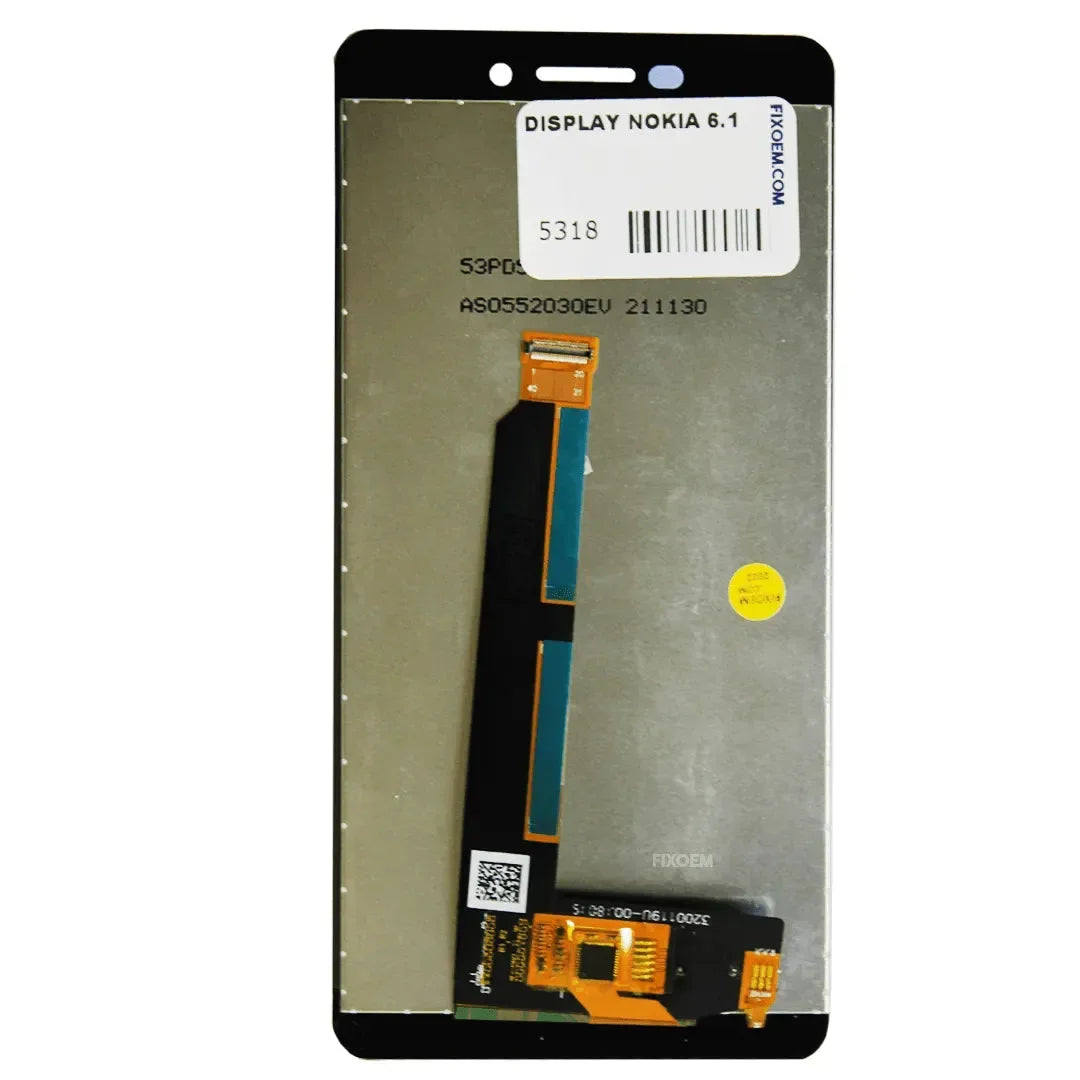 Display Nokia 6.1 IPS Ta-1043. |+5,000 reseñas 4.9/5 | recibe express 2 días