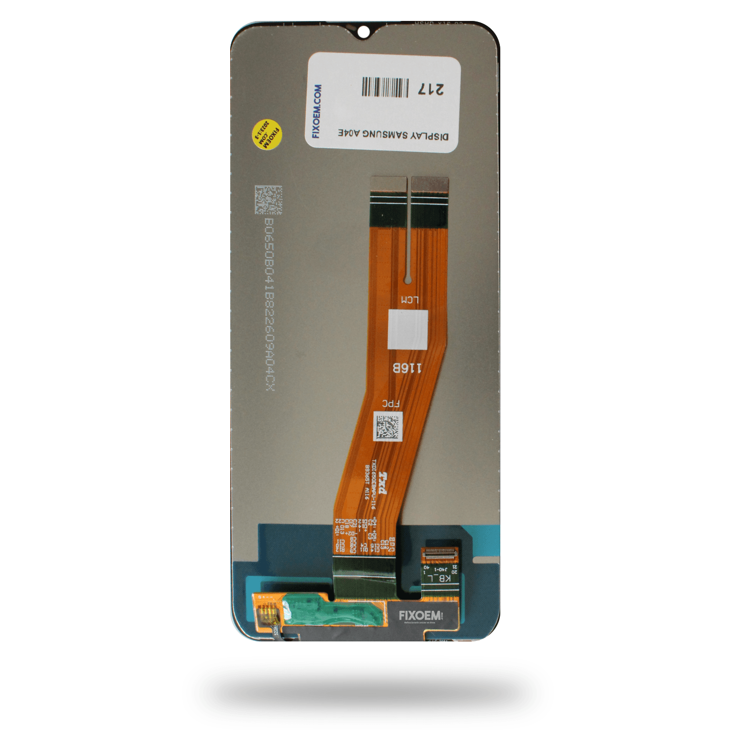 Display Samsung A04e a042f a042m Ips a solo $ 210.00 Refaccion y puestos celulares, refurbish y microelectronica.- FixOEM