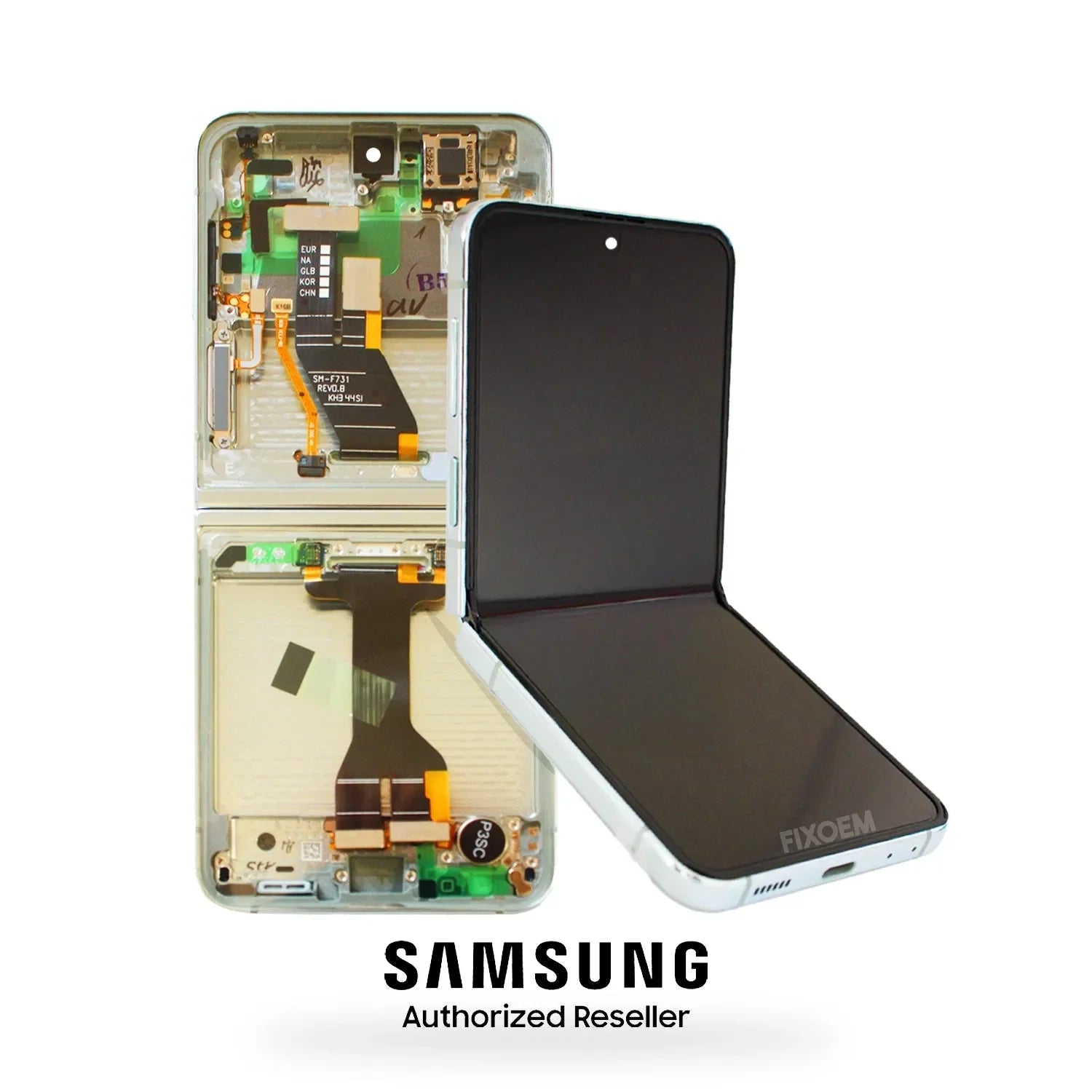 Display Samsung Original Z Flip 5 Sm-731B C/Marco |+5,000 reseñas 4.9/5 | recibe express 2 días