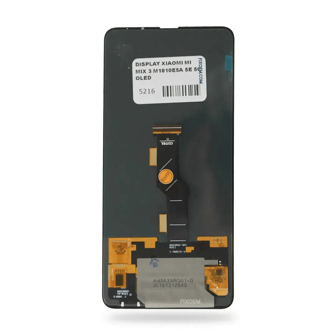 Display Xiaomi Mi Mix 3 Oled M1810E5A / 5E / 5C |+5,000 reseñas 4.9/5 | recibe express 2 días