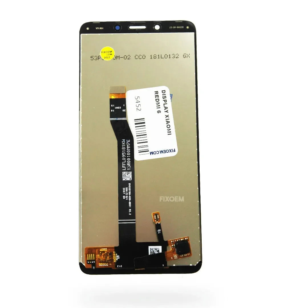 Display Xiaomi Redmi 6 / 6A IPS M1804C3DG M1804C3DH M1804C3DI |+5,000 reseñas 4.9/5 | recibe express 2 días
