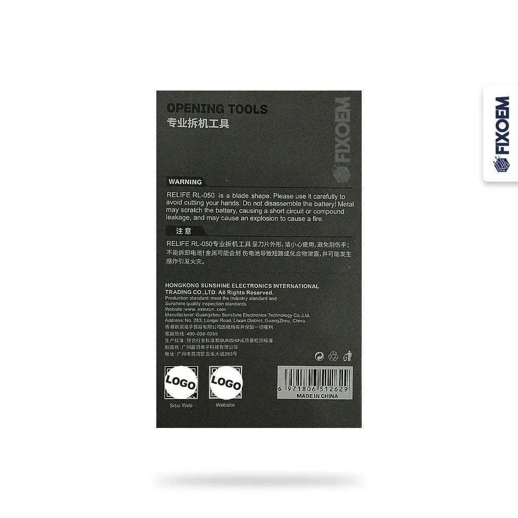 Espatula Raspador Apertura Relife Rl-050. |+5,000 reseñas 4.9/5 | recibe express 2 días
