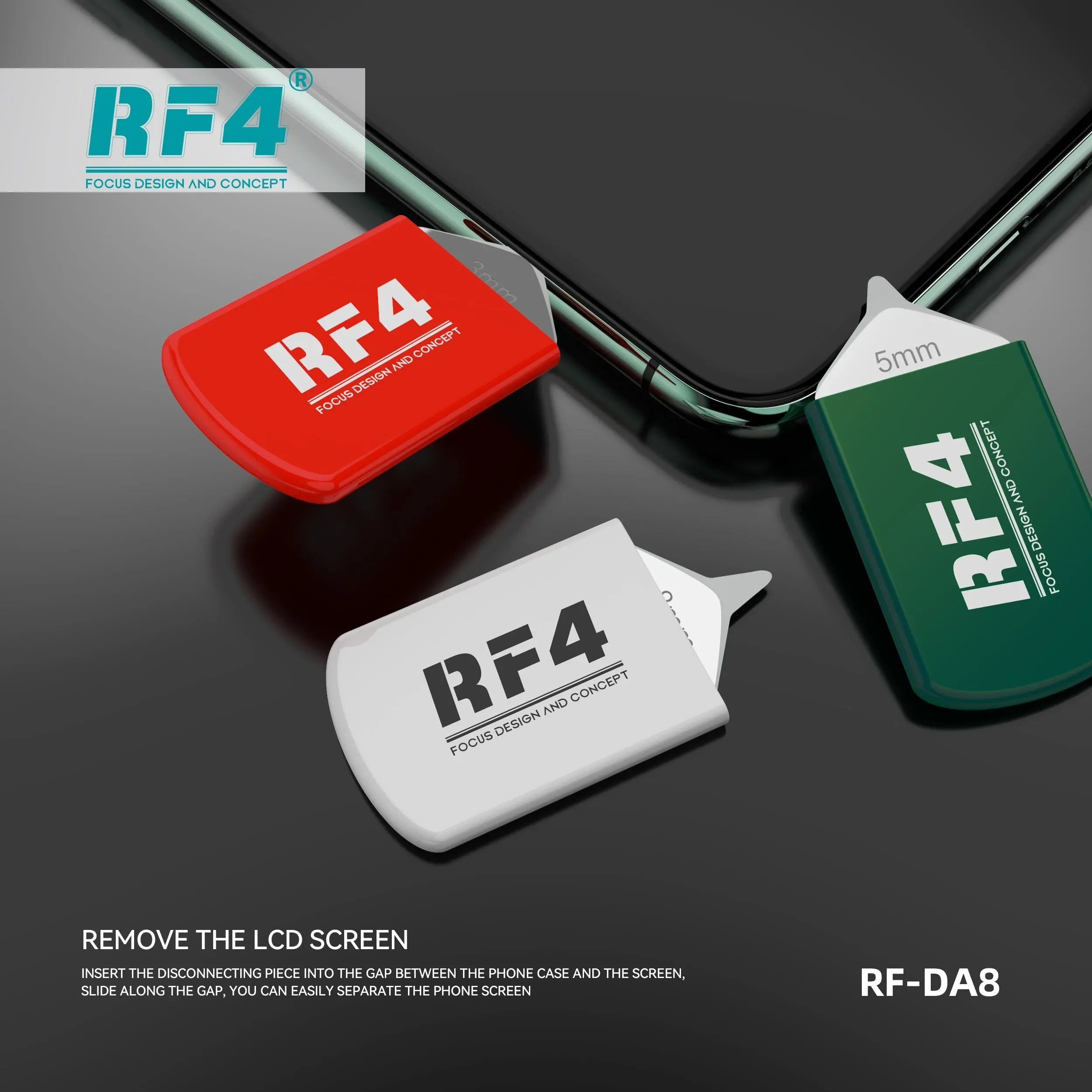 Espatulas Cuñas Uñas Spudger Apertura Rf4 |+5,000 reseñas 4.9/5 | recibe express 2 días