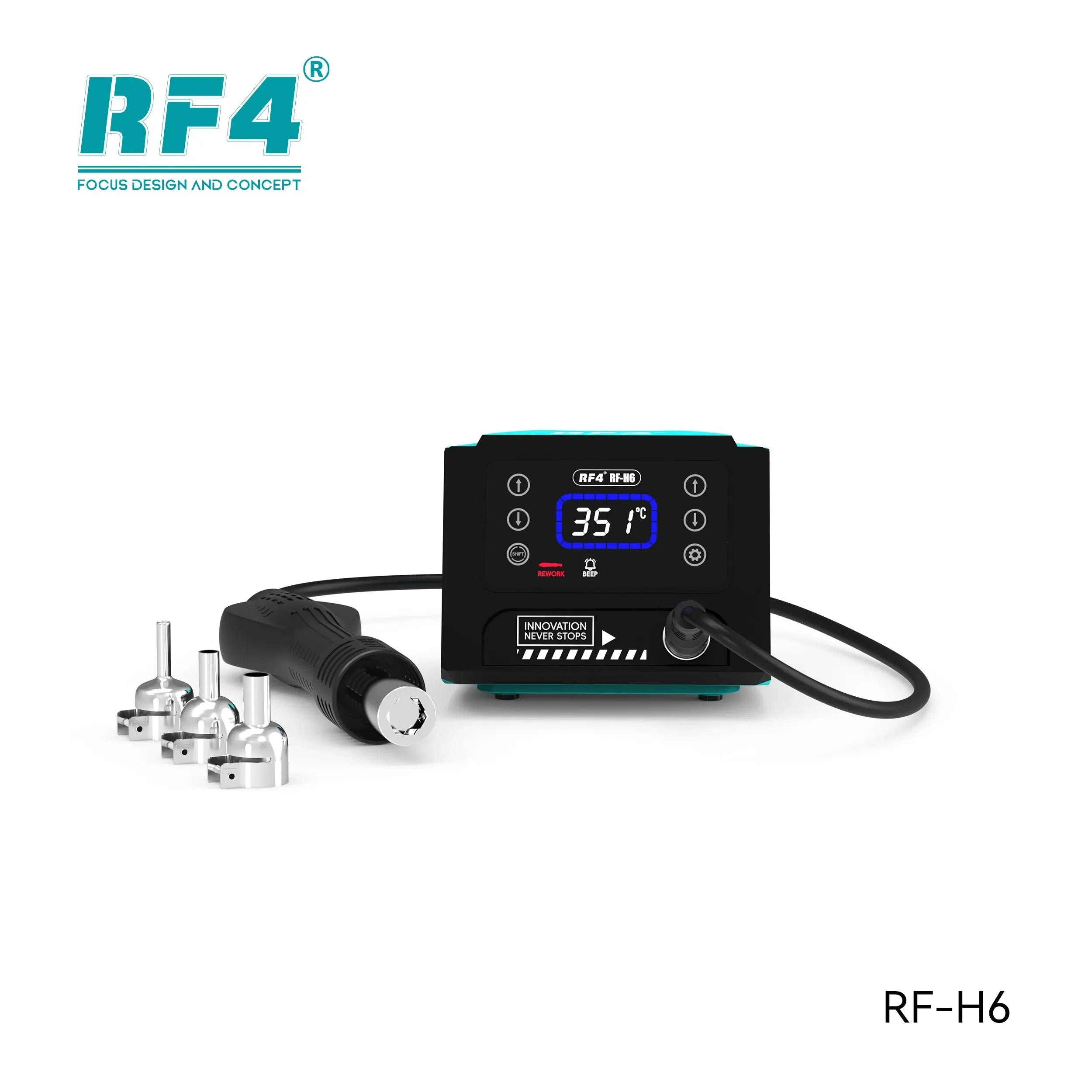 Estacion Pistola Calor Rf4 Rf-H6 |+5,000 reseñas 4.9/5 | recibe express 2 días