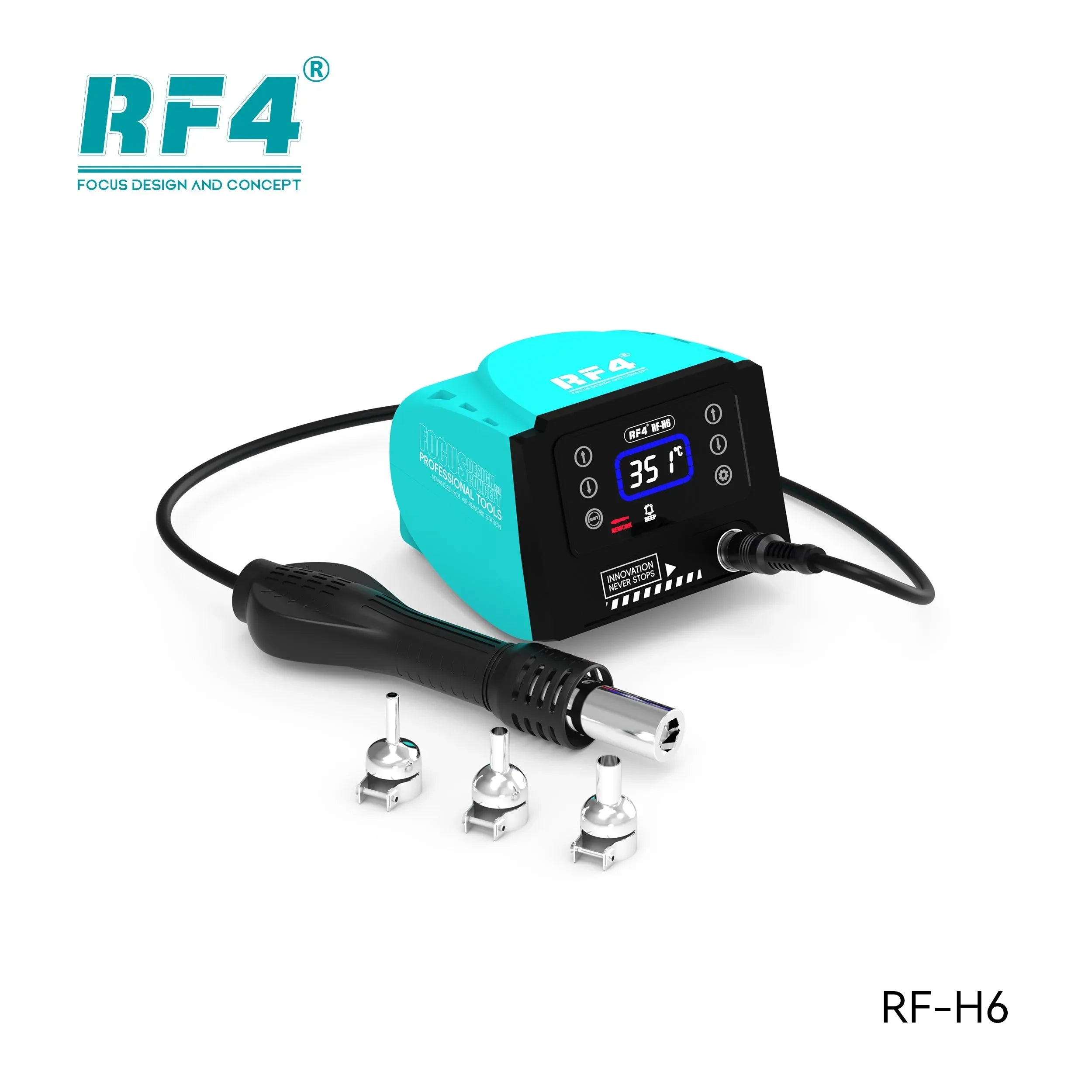 Estacion Pistola Calor Rf4 Rf-H6 |+5,000 reseñas 4.9/5 | recibe express 2 días