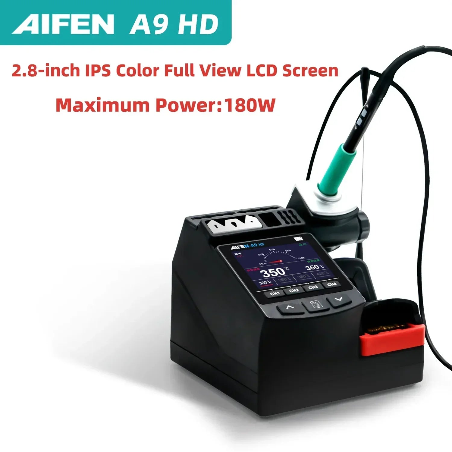 Estación Soldadura Cautin Aifen A9 HD |+5,000 reseñas 4.9/5 | recibe express 2 días