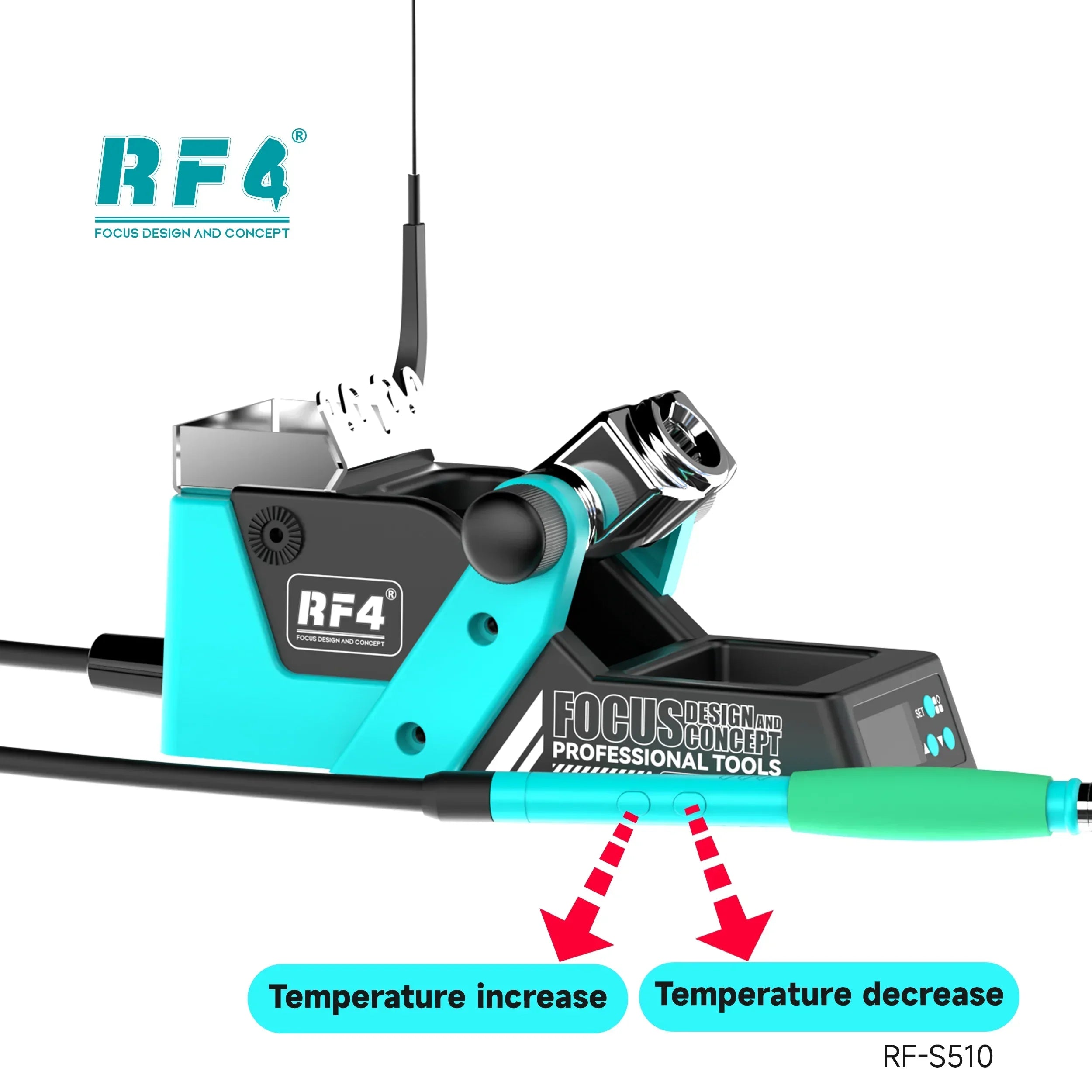 Estacion Soldar Cautin Rf4 Rf-S510 |+5,000 reseñas 4.9/5 | recibe express 2 días