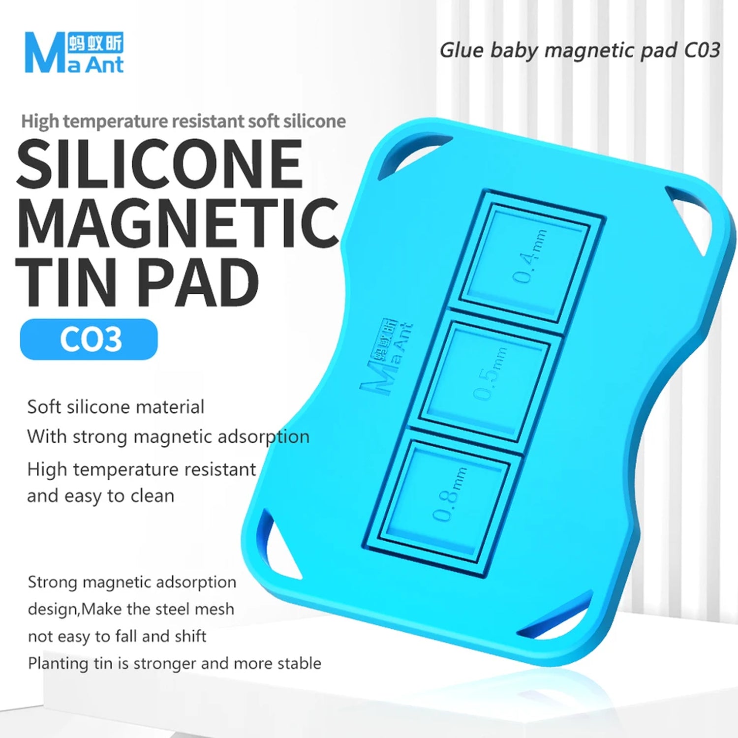 Almohadilla Silicon Magnetica Antiderrapante Ma Ant C3