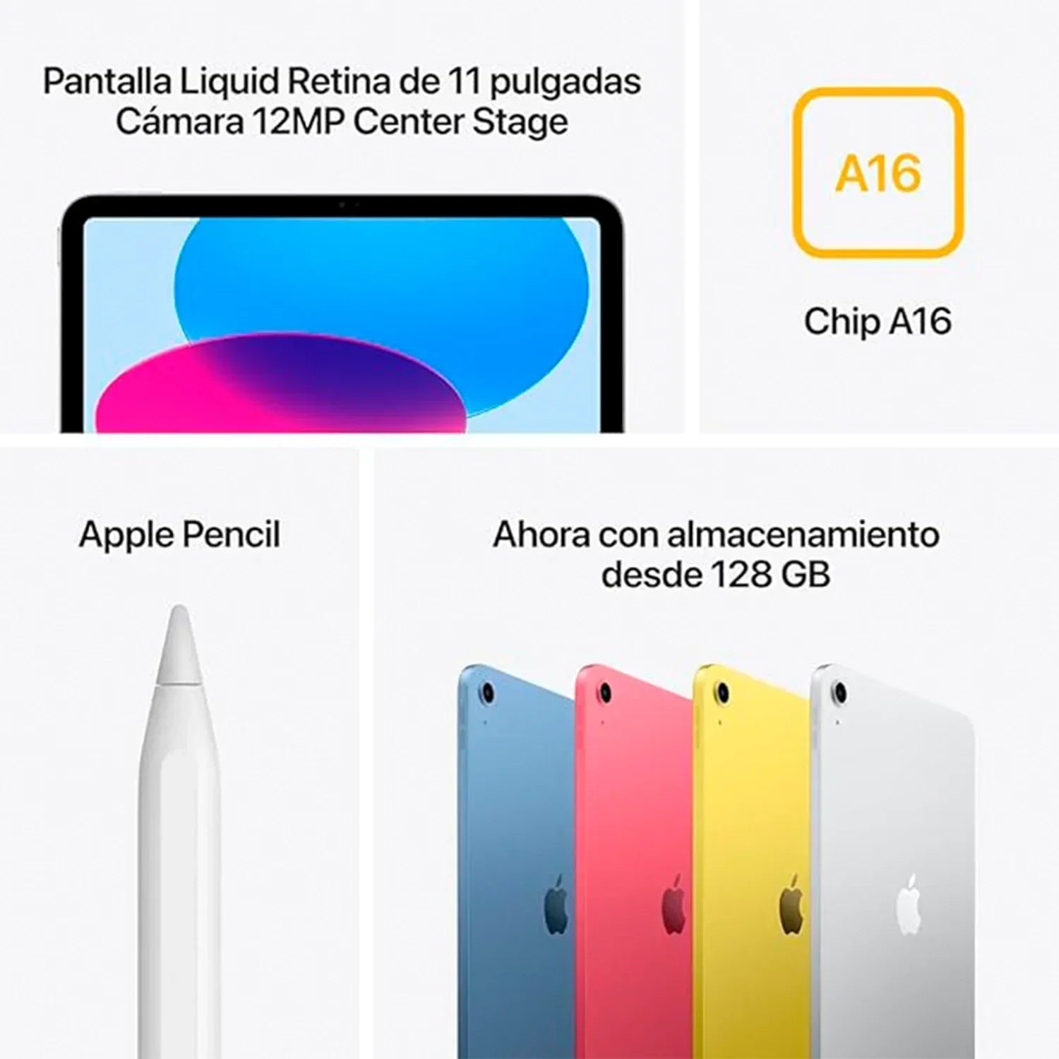 Apple Ipad 11Th Gen - A16 Chip, 11In Display, 512Gb, Wi-Fi, Blue |+5,000 reseñas 4.9/5 | recibe express 2 días