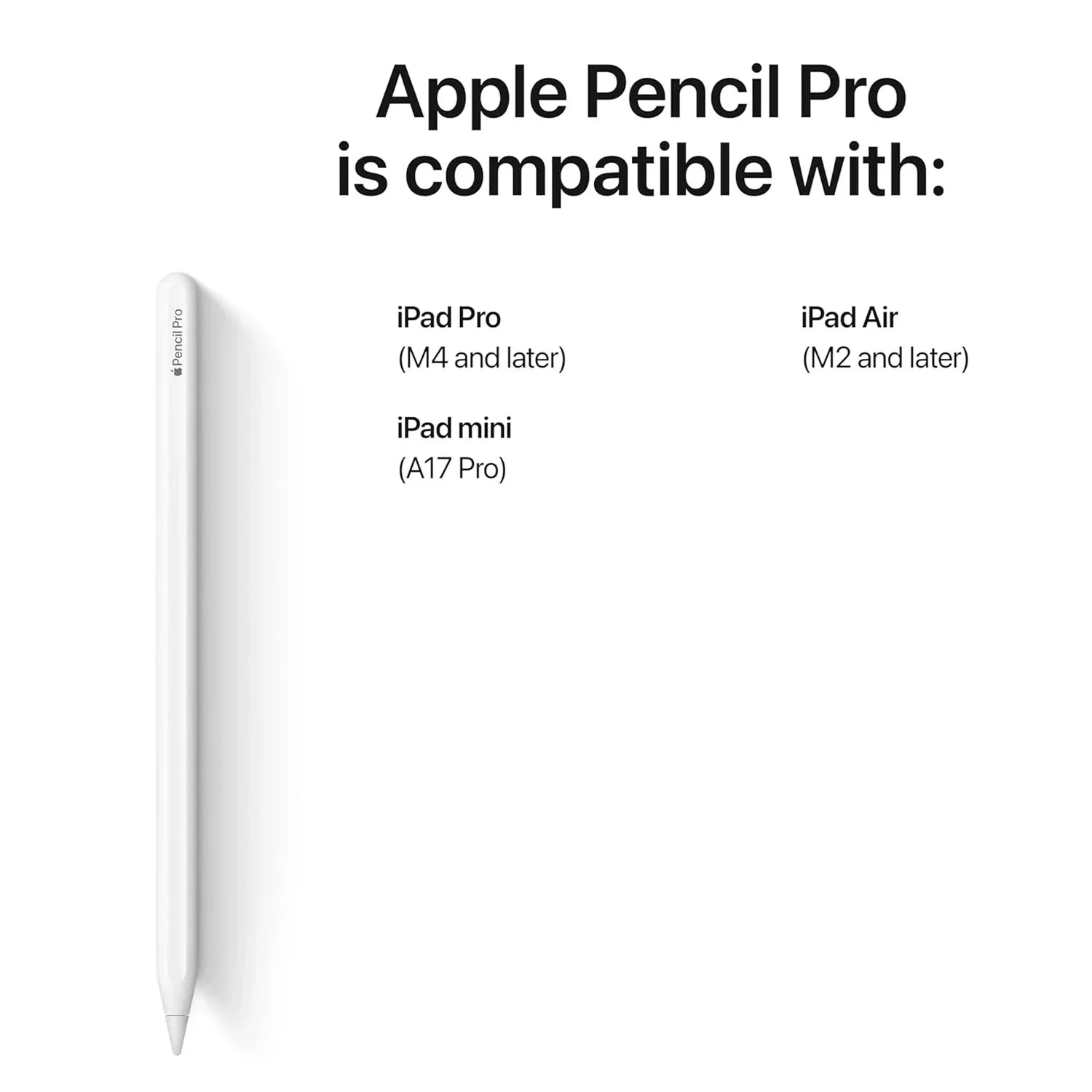 Apple Pencil Pro White |+5,000 reseñas 4.9/5 | recibe express 2 días