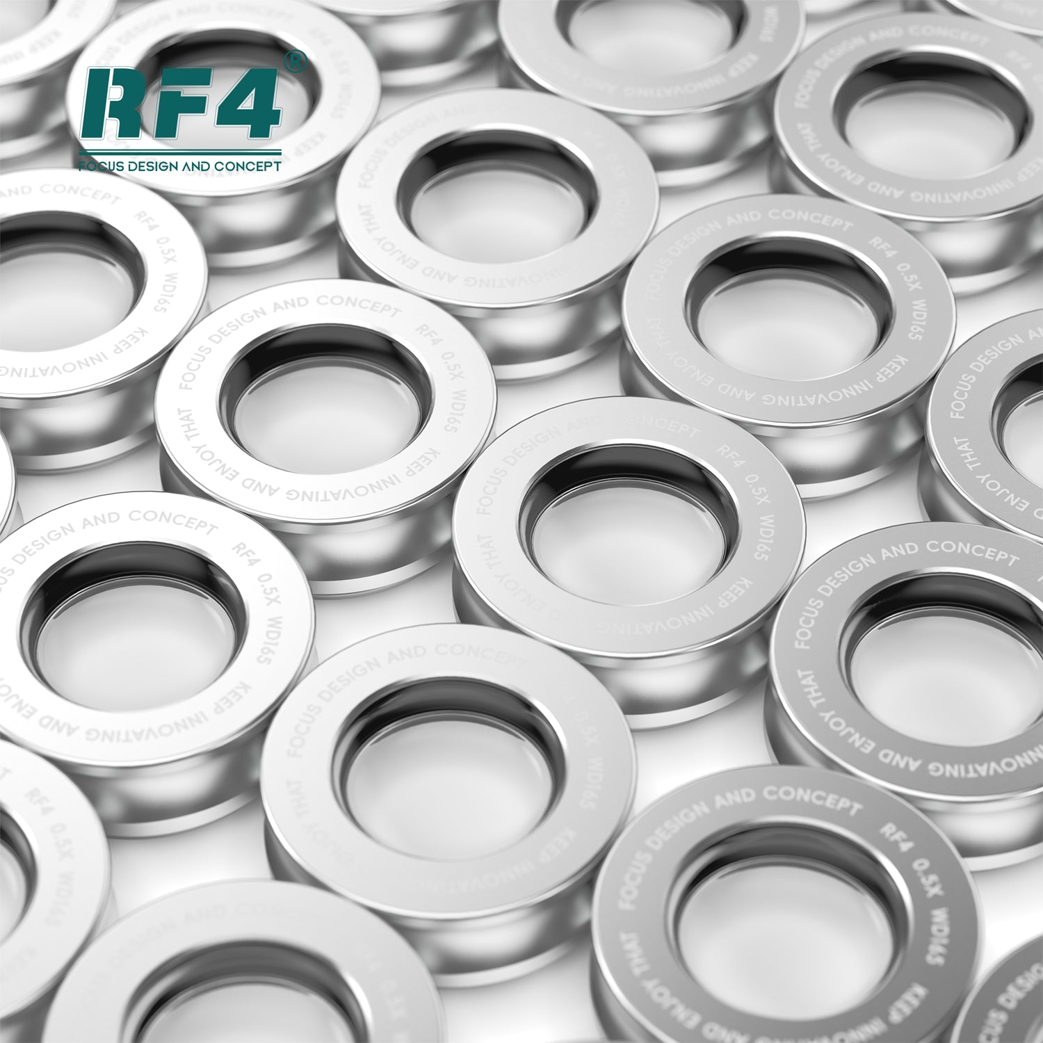 Barlow Lente Auxiliar Microscopio RF4