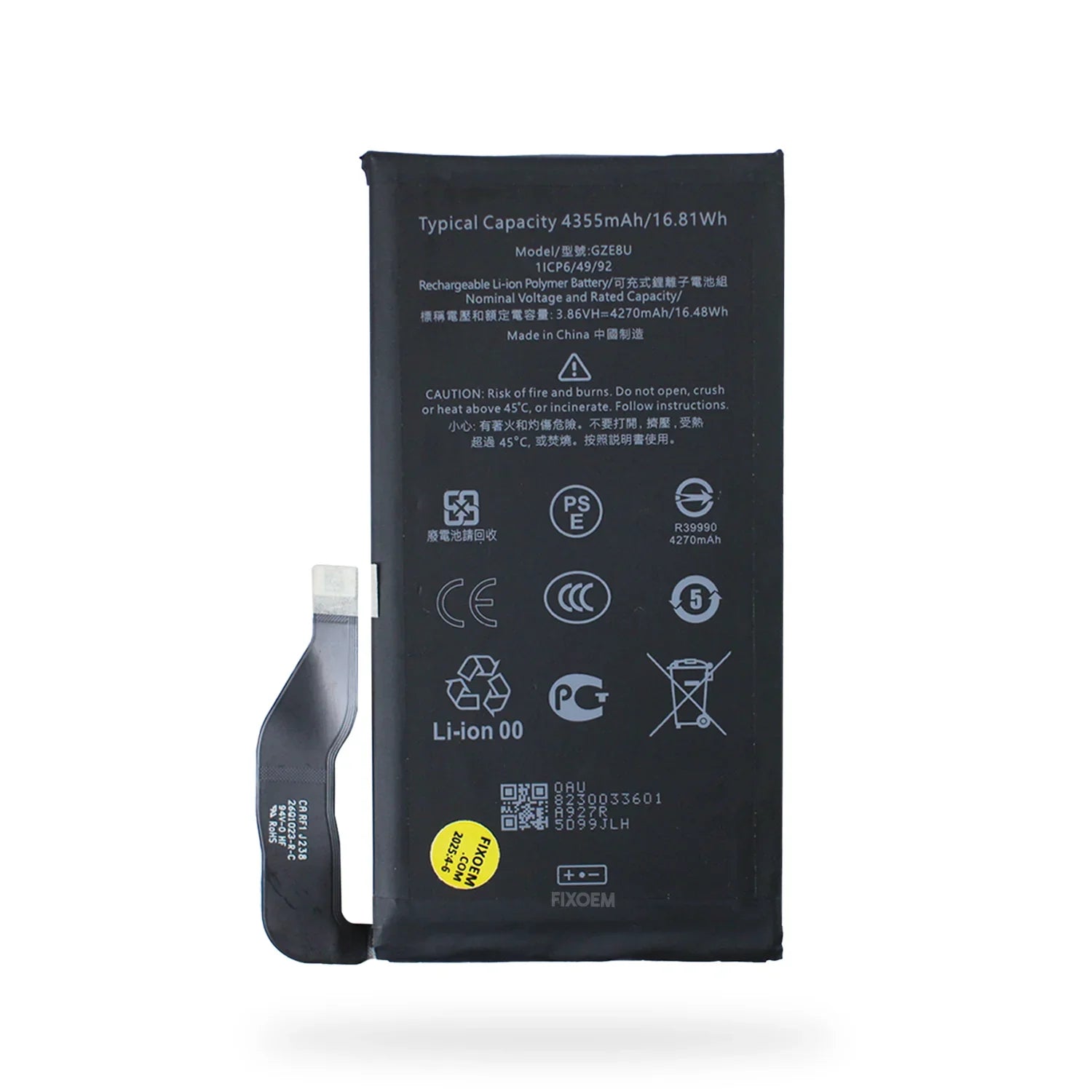 Bateria Google Pixel 7 G949-00338-01 GZE8U |+4,000 reseñas 4.9/5 | recibe en 2 días