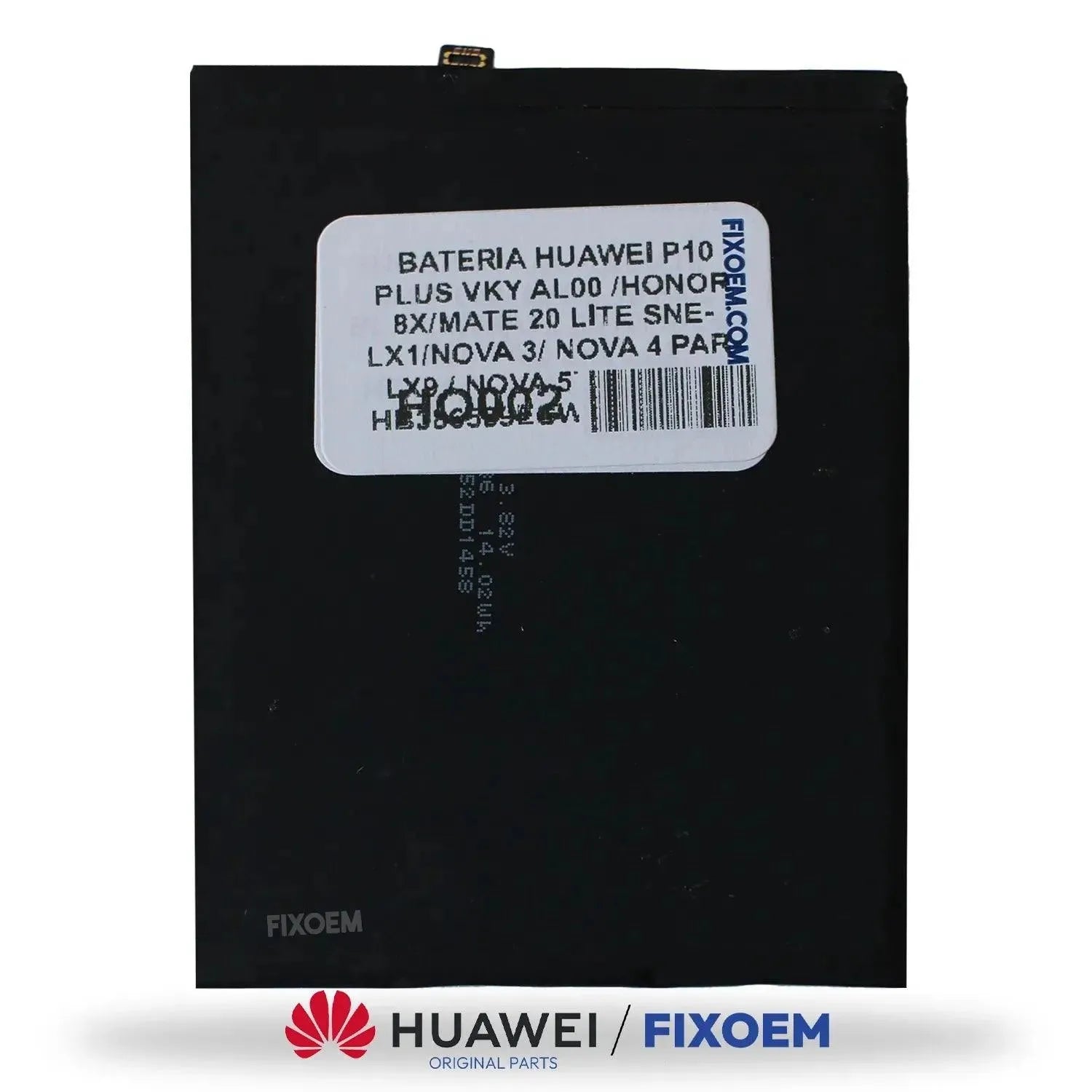 Bateria Huawei Honor 20 / P10 Plus Vky Al00 /Honor 8X/Mate 20 Lite Sne-Lx1/Nova 3/ Nova 4 Par-Lx9 / Nova 5T Yal-l21 Hb386589Ecw |+4,000 reseñas 4.9/5 | recibe en 2 días