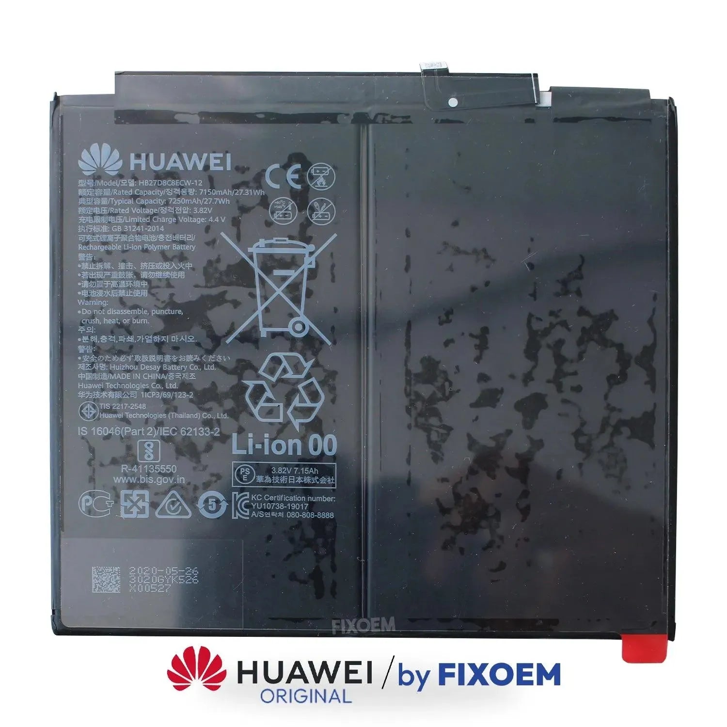 Bateria Huawei Original Matepad 10 Pro 5G-HB27D8C8ECW |+4,000 reseñas 4.9/5 | recibe en 2 días