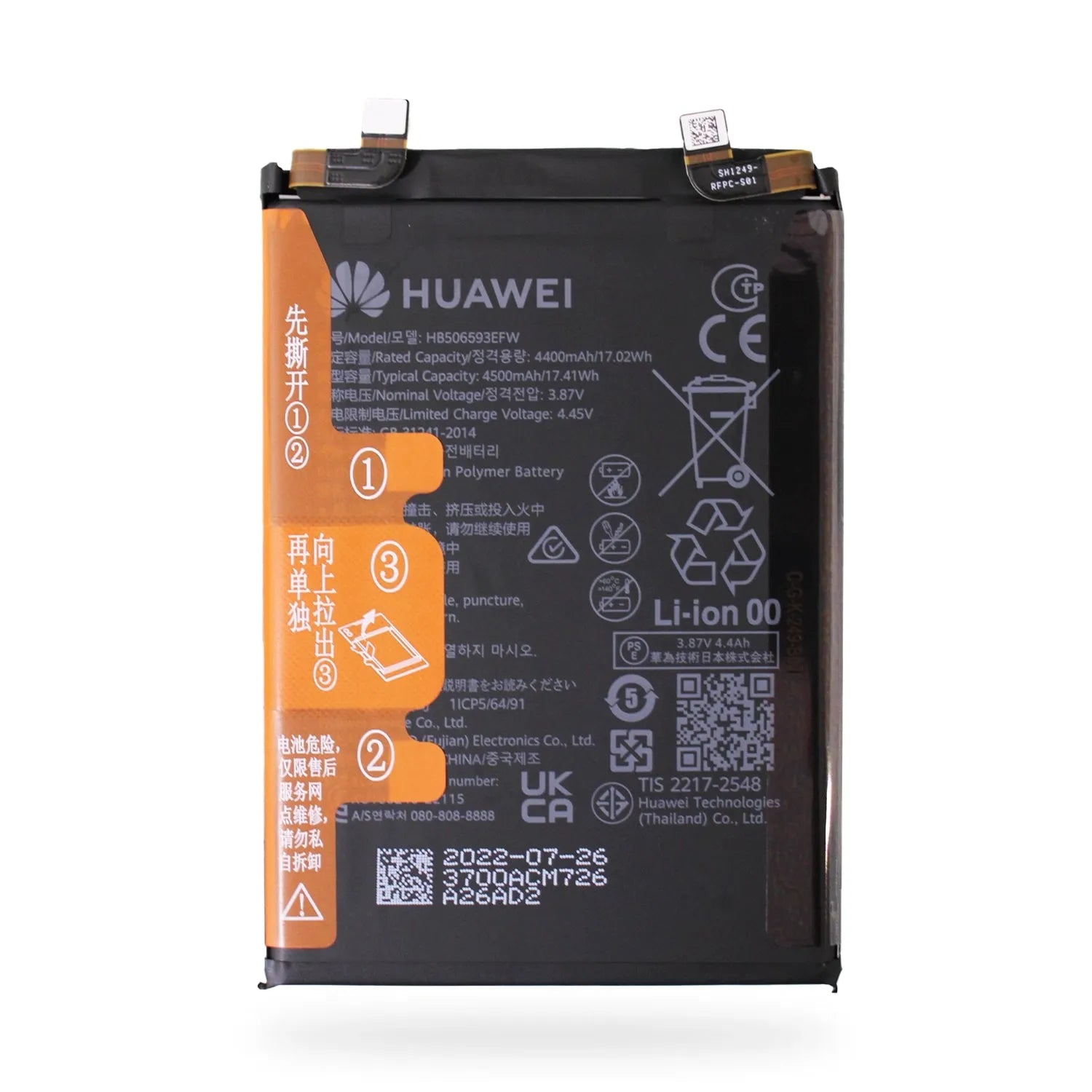 Bateria Huawei Original Nova 10 Pro HB506593EFW Gla-lx3 |+4,000 reseñas 4.9/5 | recibe en 2 días