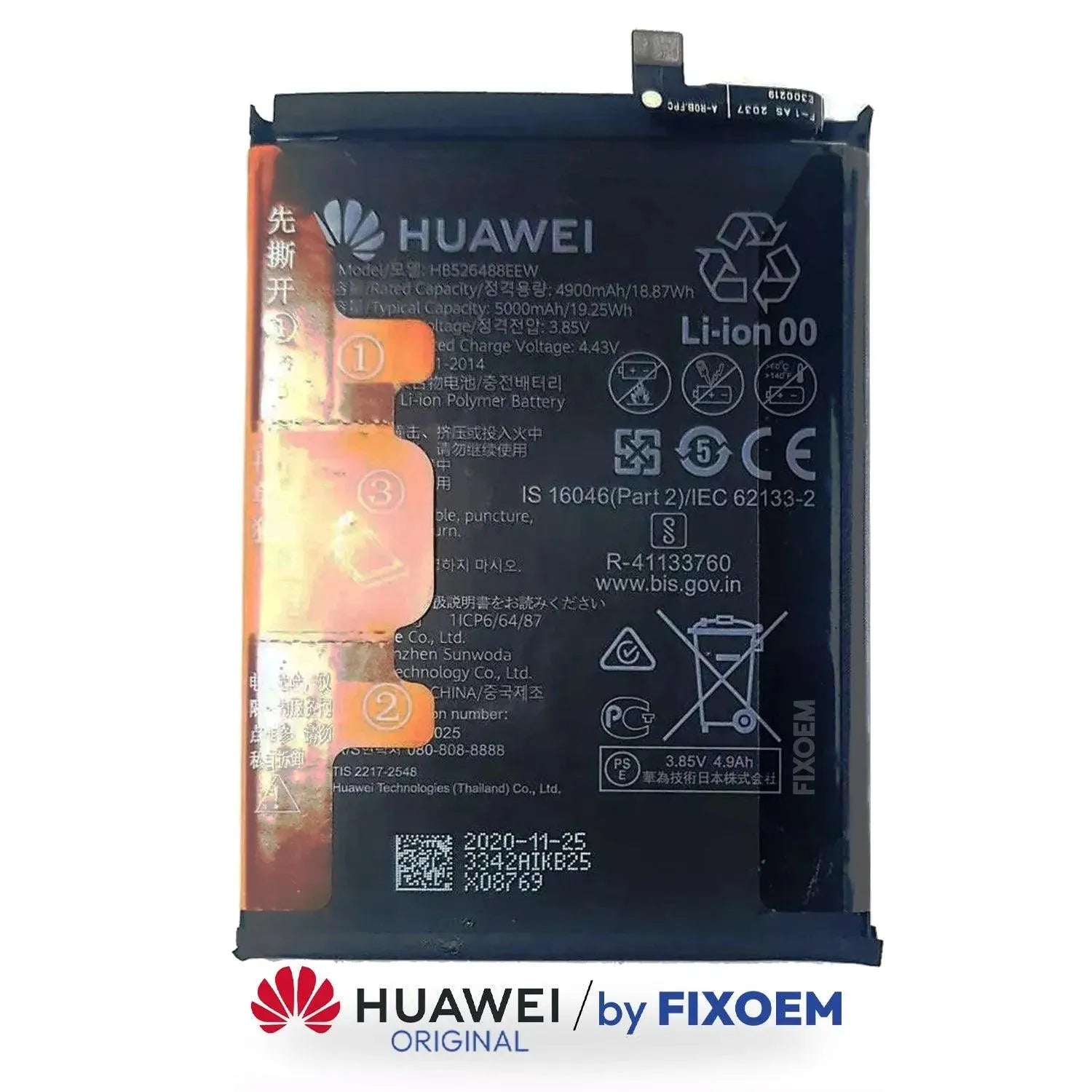 Bateria Huawei Original P Smart 2021 / Huawei Y7A / Honor 10X Lite HB526488EEW |+4,000 reseñas 4.9/5 | recibe en 2 días
