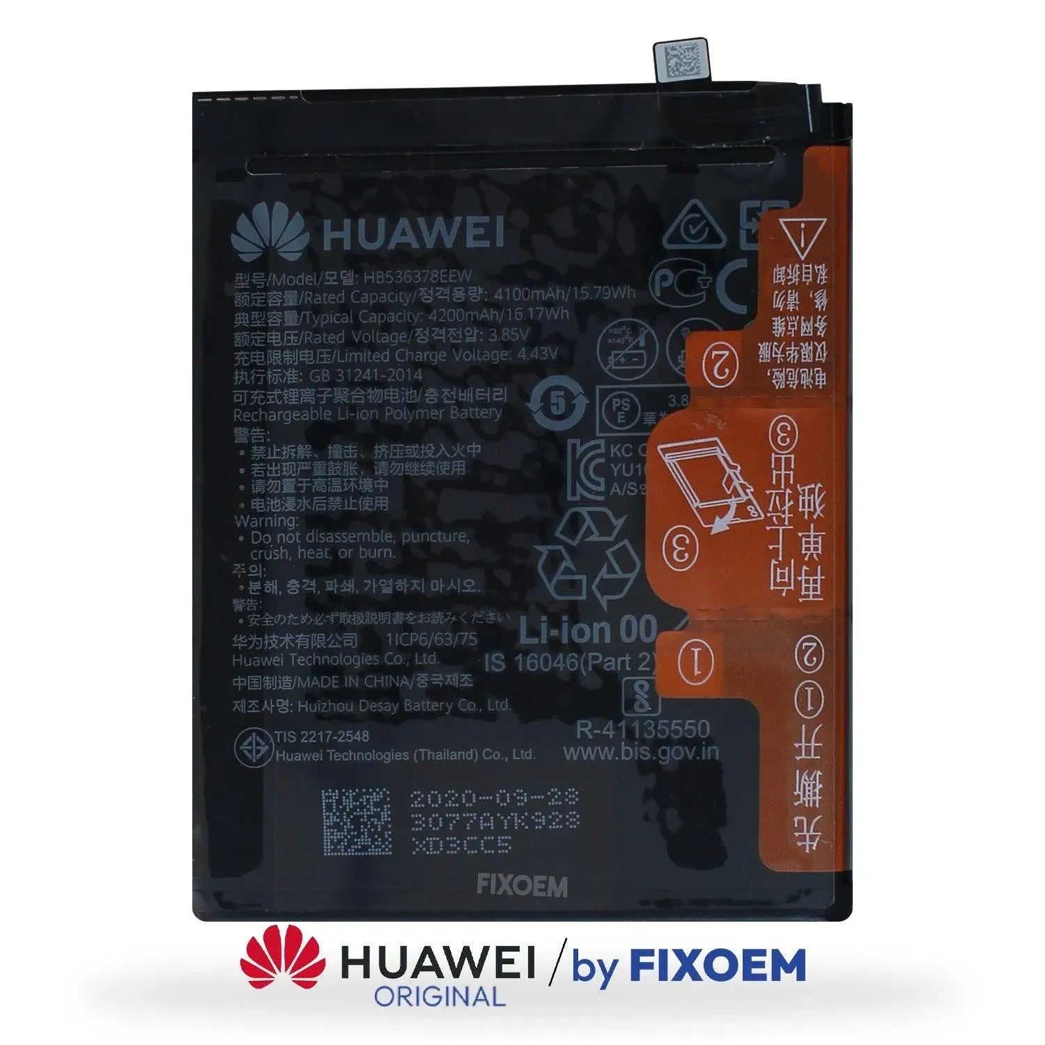 Bateria Huawei Original P40 Pro HB536378EEW |+4,000 reseñas 4.9/5 | recibe en 2 días