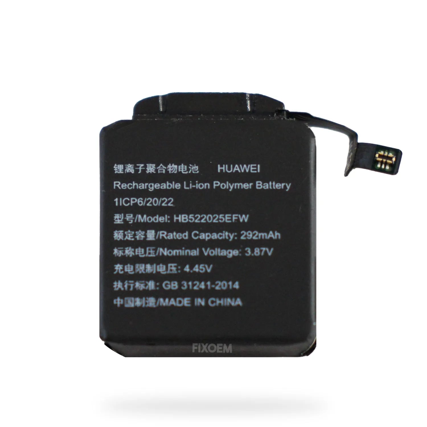 Bateria Huawei Original Wacht Gt 3/ Gt 3 Pro Hb522025Efw 42Mm |+4,000 reseñas 4.9/5 | recibe en 2 días