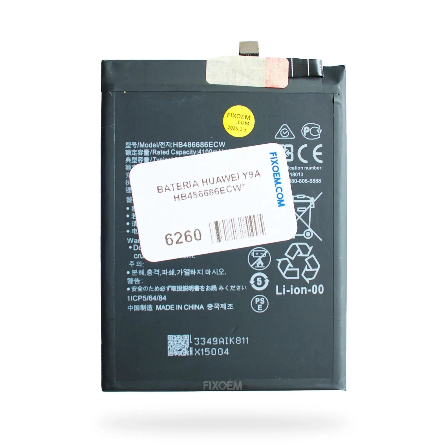 Bateria Huawei Original Y9A Hb486686Ecw |+4,000 reseñas 4.9/5 | recibe en 2 días