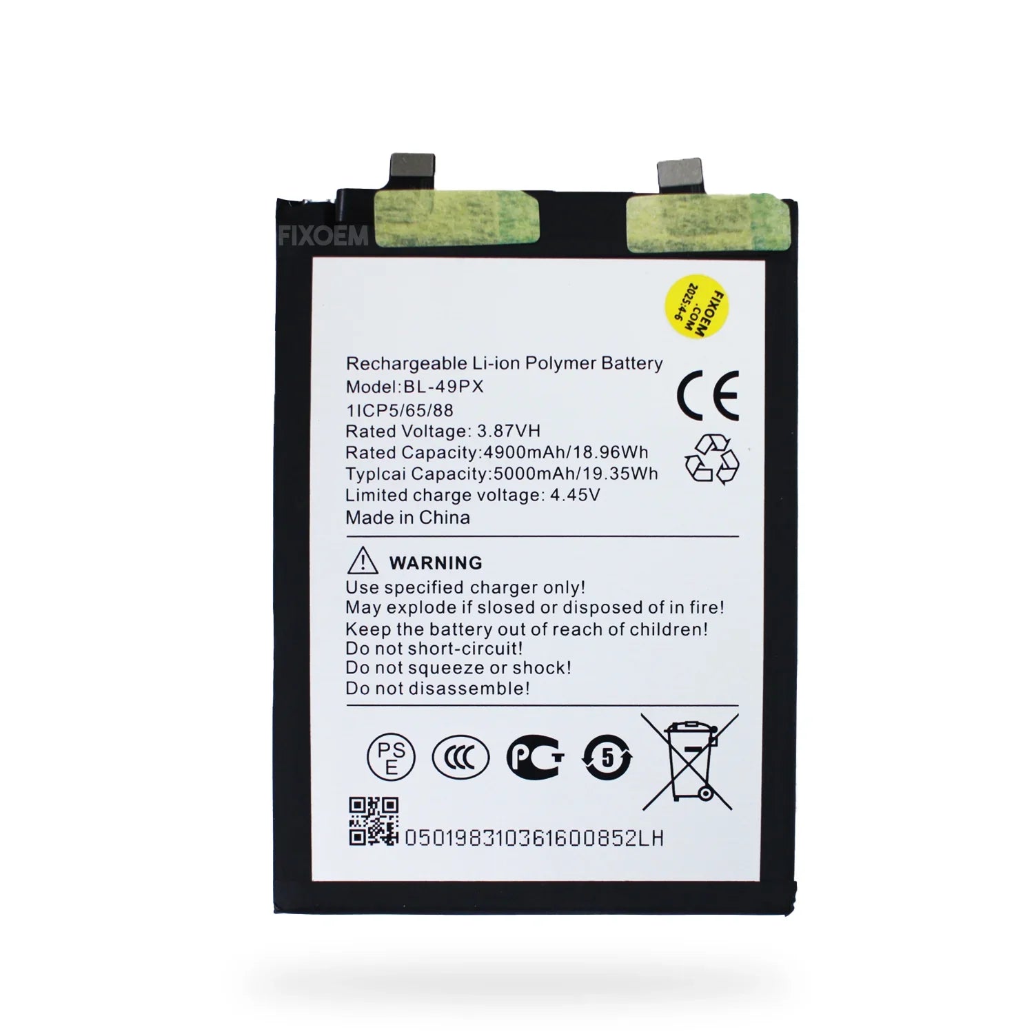 Bateria Infinix Note 30 Pro BL-49PX |+4,000 reseñas 4.9/5 | recibe en 2 días